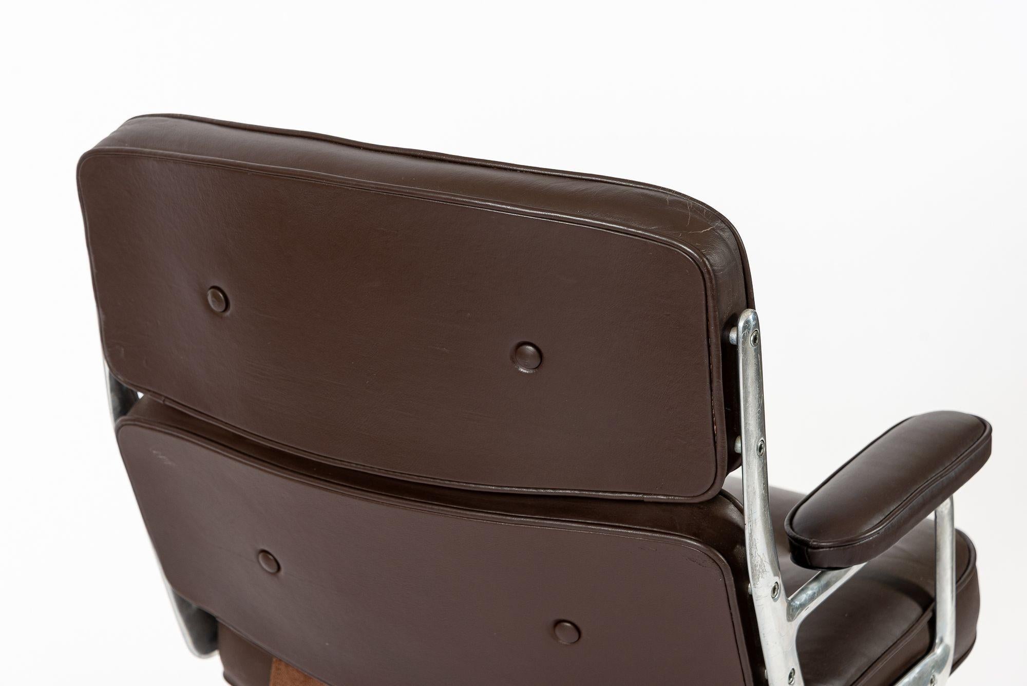 Vintage Eames für Herman Miller Time Life Brown Bürostuhl 1979 im Angebot 2