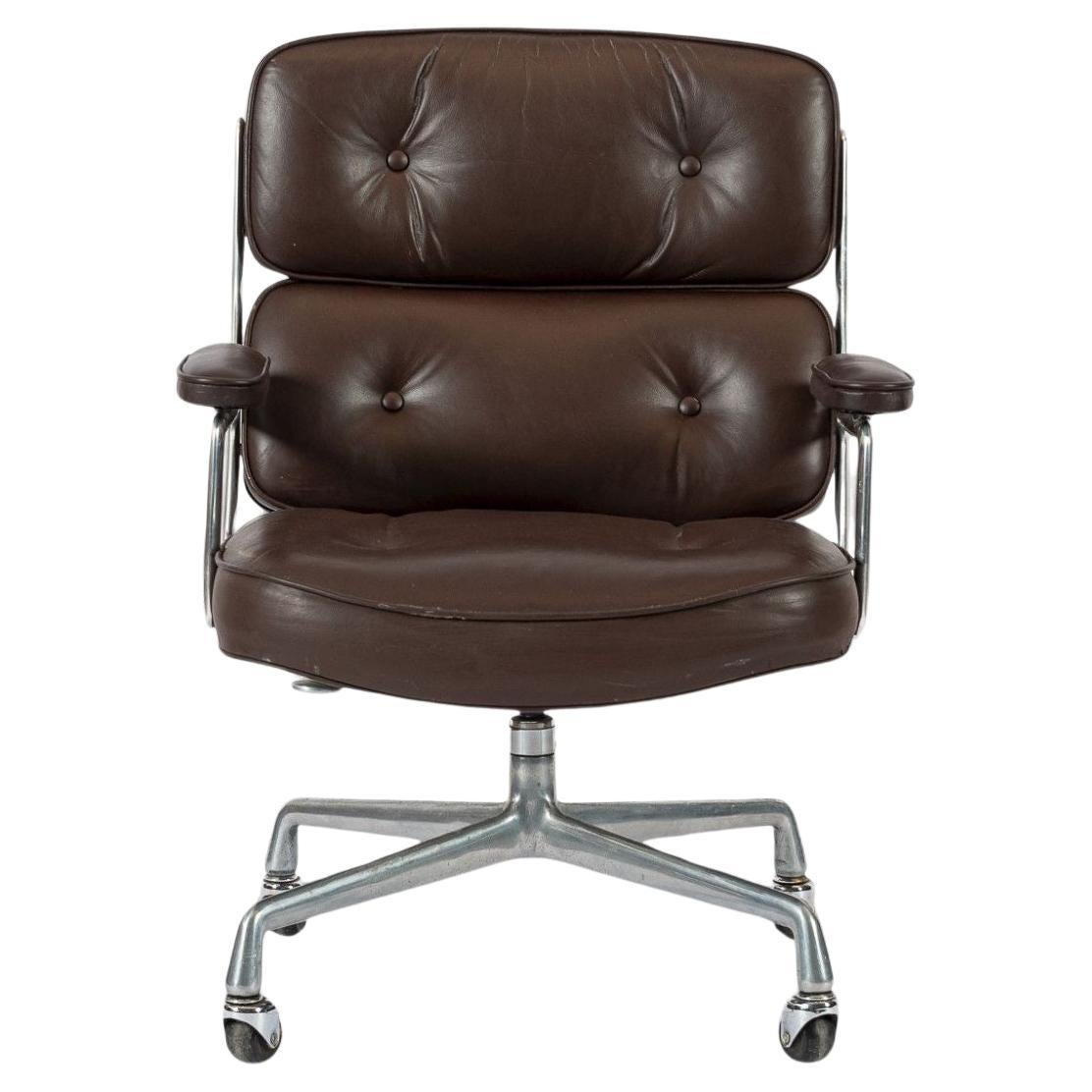 Vintage Eames for Herman Miller Time Life Brown Office Chair 1979