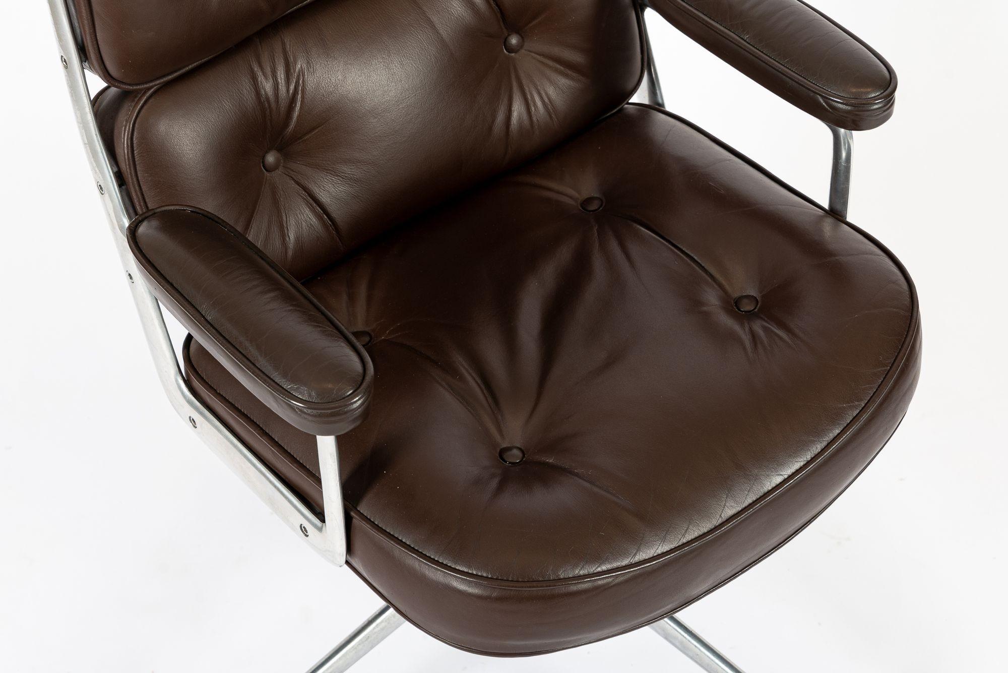 Vintage Eames für Herman Miller Time Life Brown Bürostuhl 1983 im Angebot 5