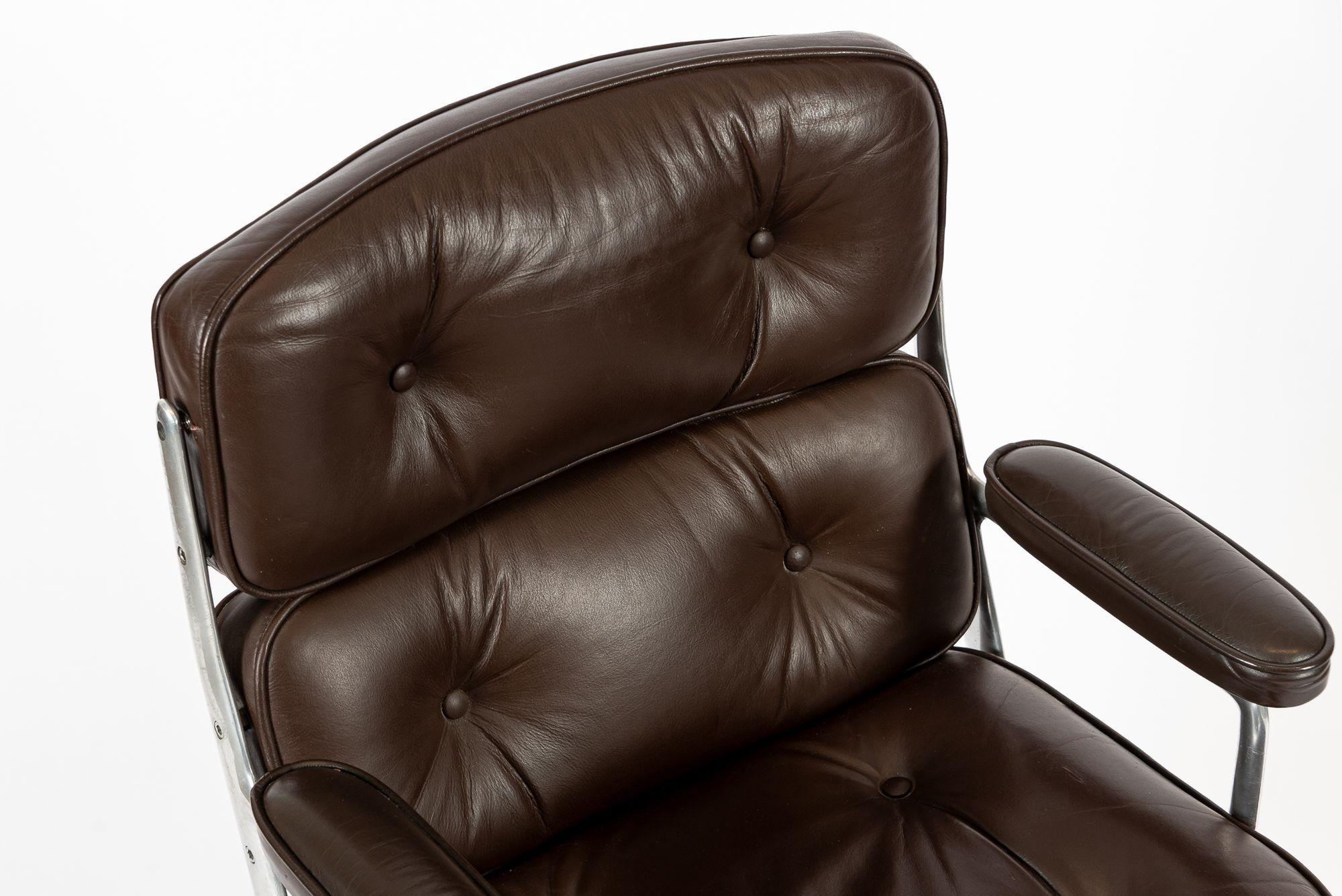 Vintage Eames für Herman Miller Time Life Brown Bürostuhl 1983 im Angebot 6