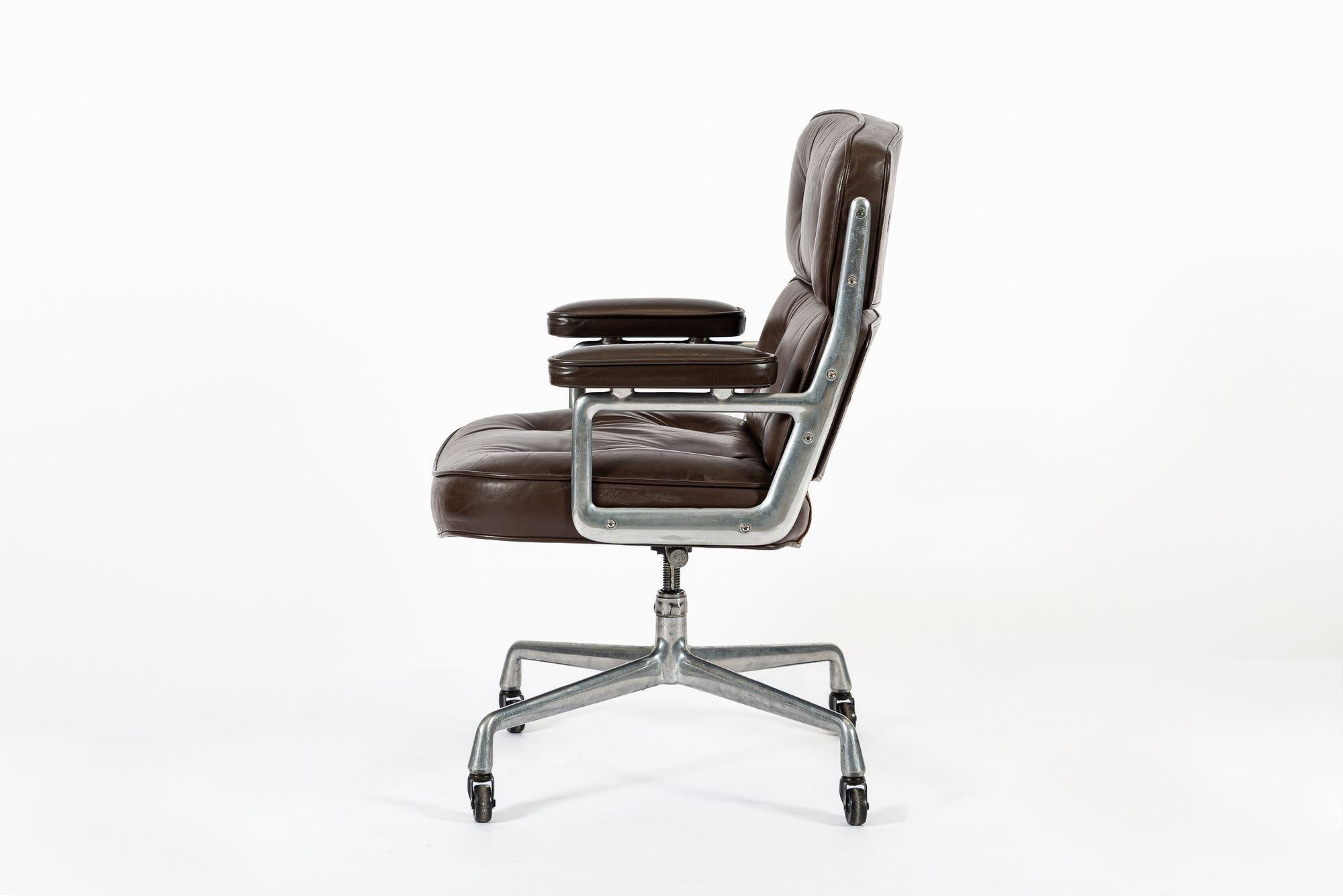 Vintage Eames für Herman Miller Time Life Brown Bürostuhl 1983 (amerikanisch) im Angebot