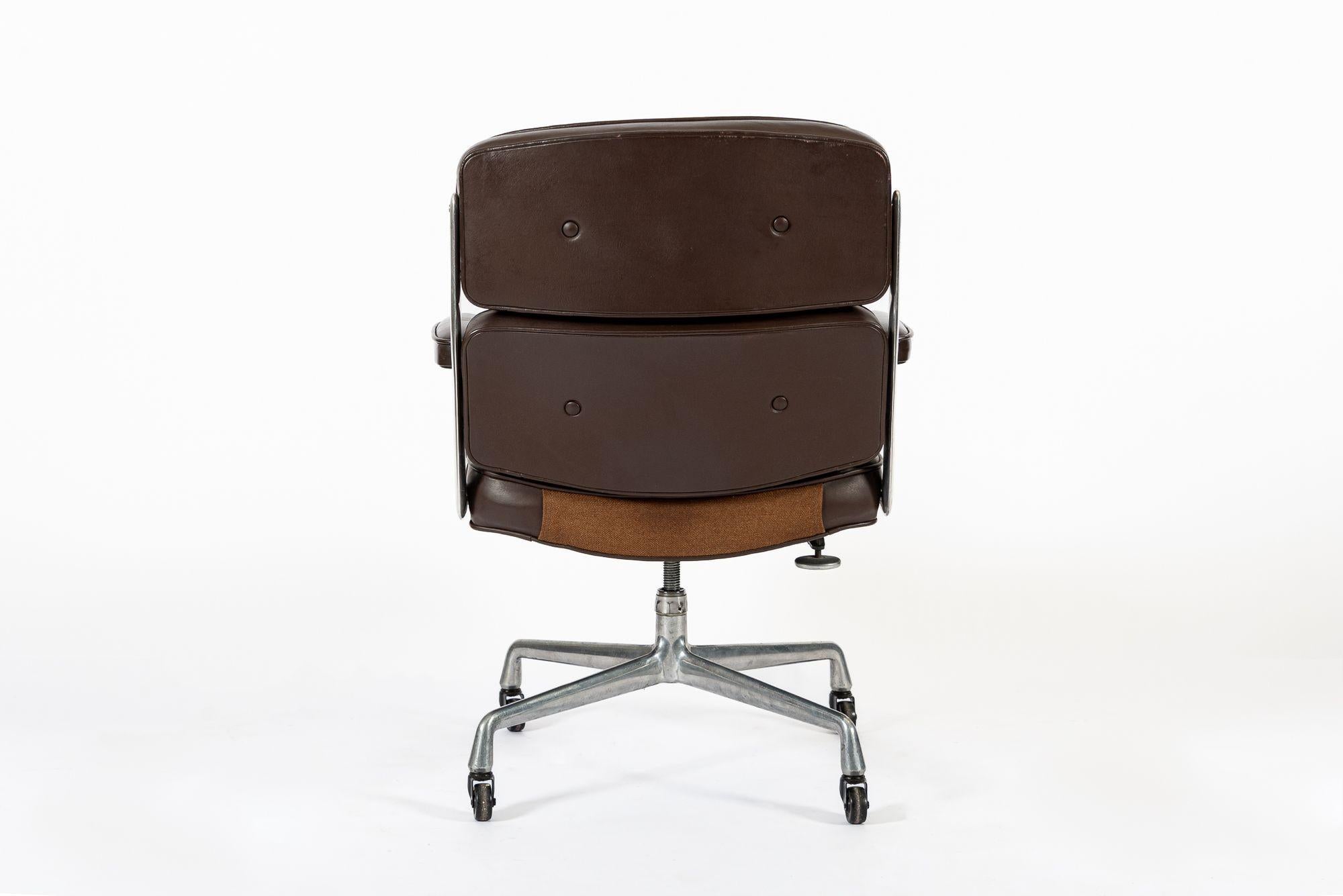 Vintage Eames für Herman Miller Time Life Brown Bürostuhl 1983 (Ende des 20. Jahrhunderts) im Angebot
