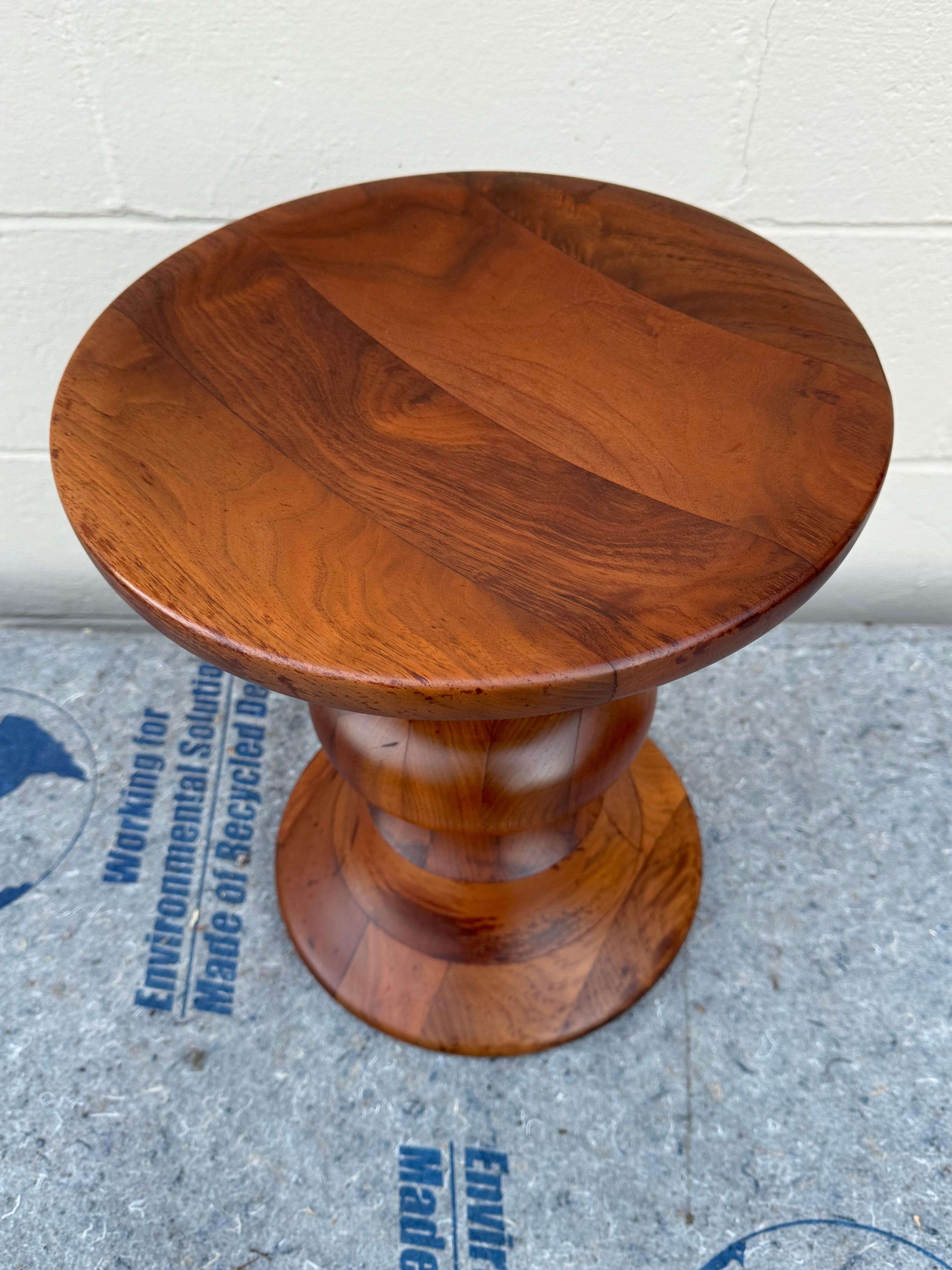 Vintage Eames For Herman Miller, Time Life Walnut Lounge Stool - Model B 8