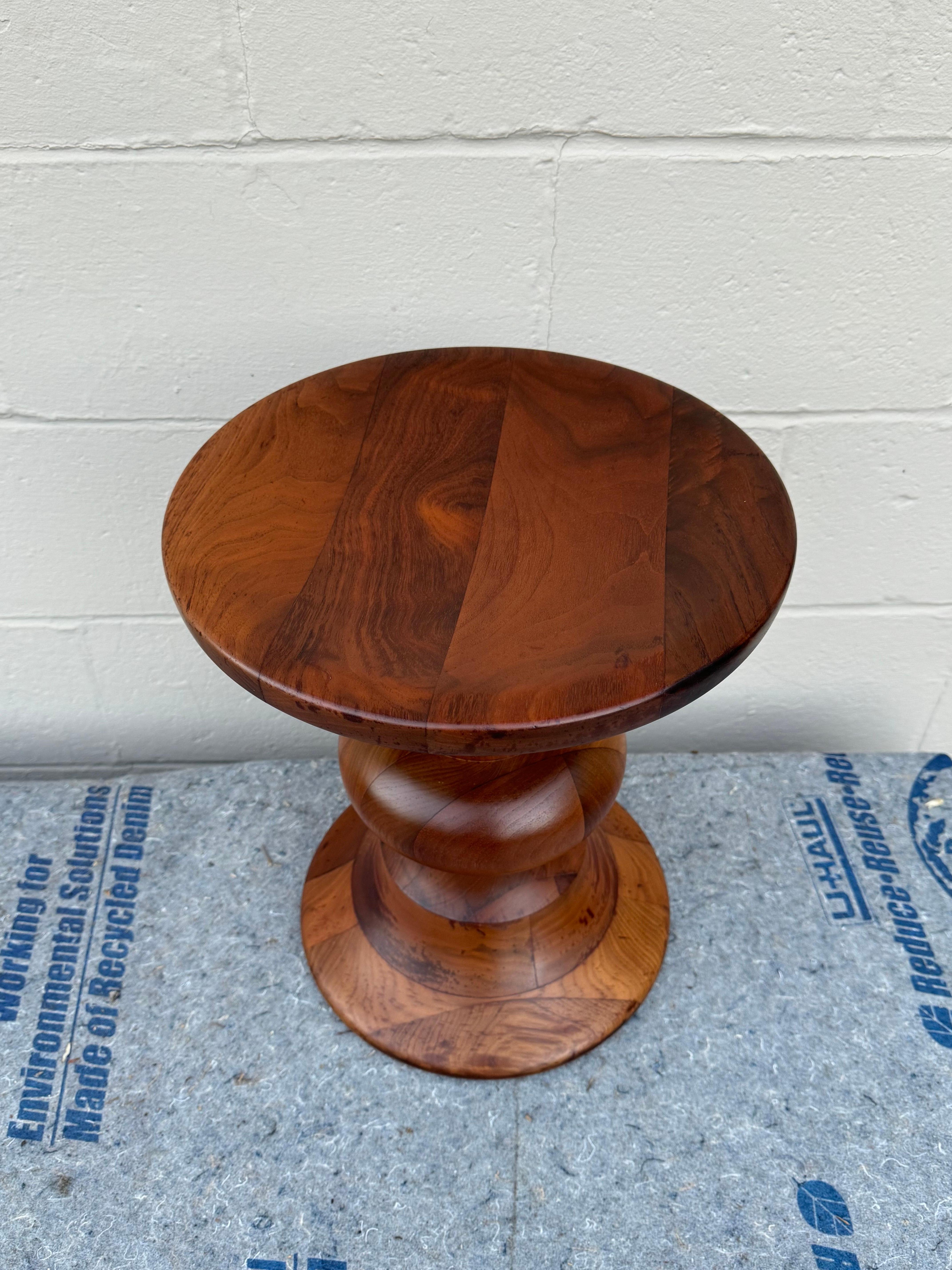 Mid-Century Modern Vintage Eames For Herman Miller, Time Life Walnut Lounge Stool - Model B