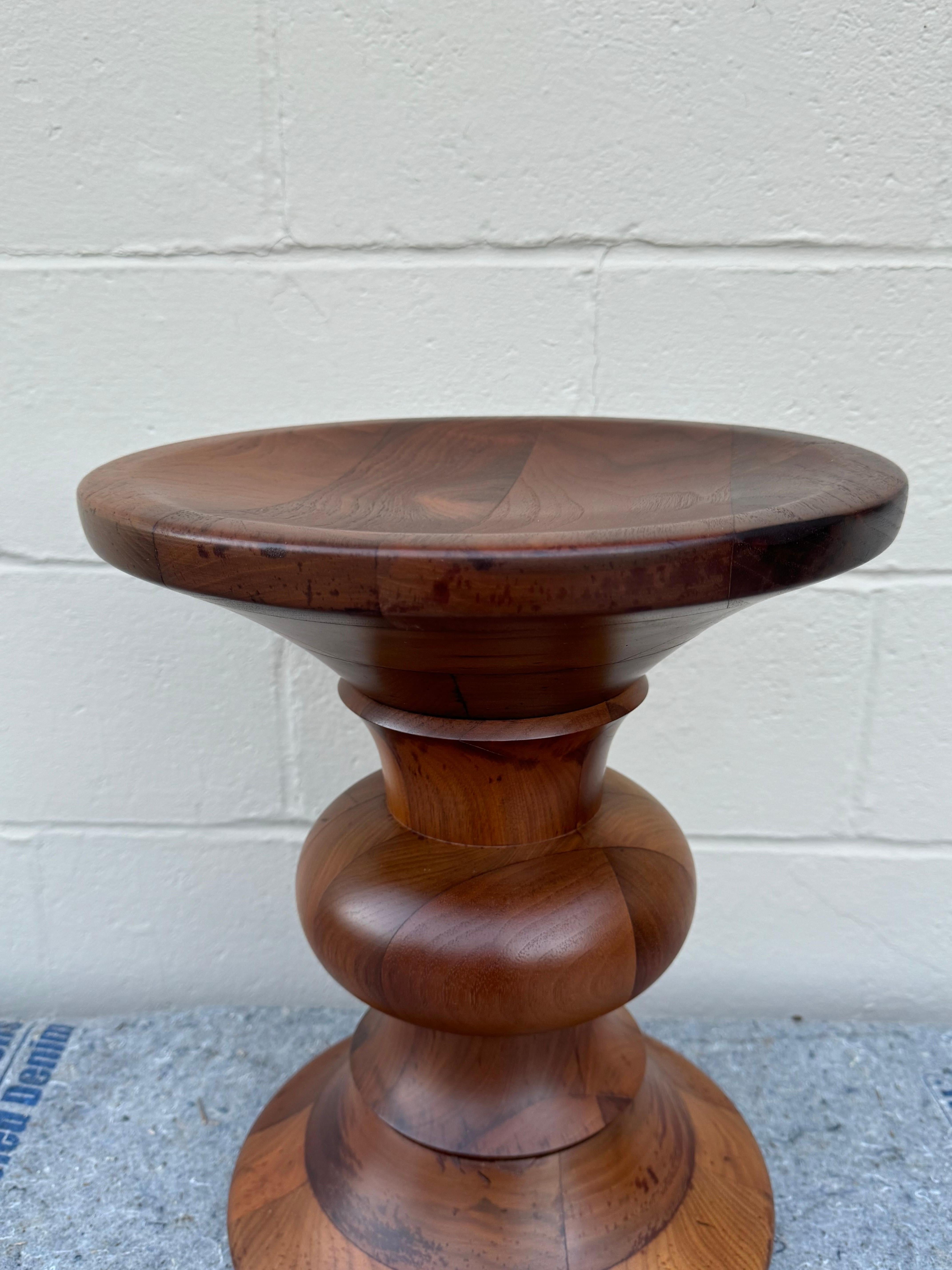 Late 20th Century Vintage Eames For Herman Miller, Time Life Walnut Lounge Stool - Model B