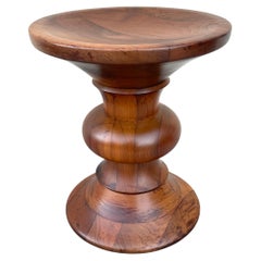 Vintage Eames For Herman Miller, Time Life Walnut Lounge Stool - Model B
