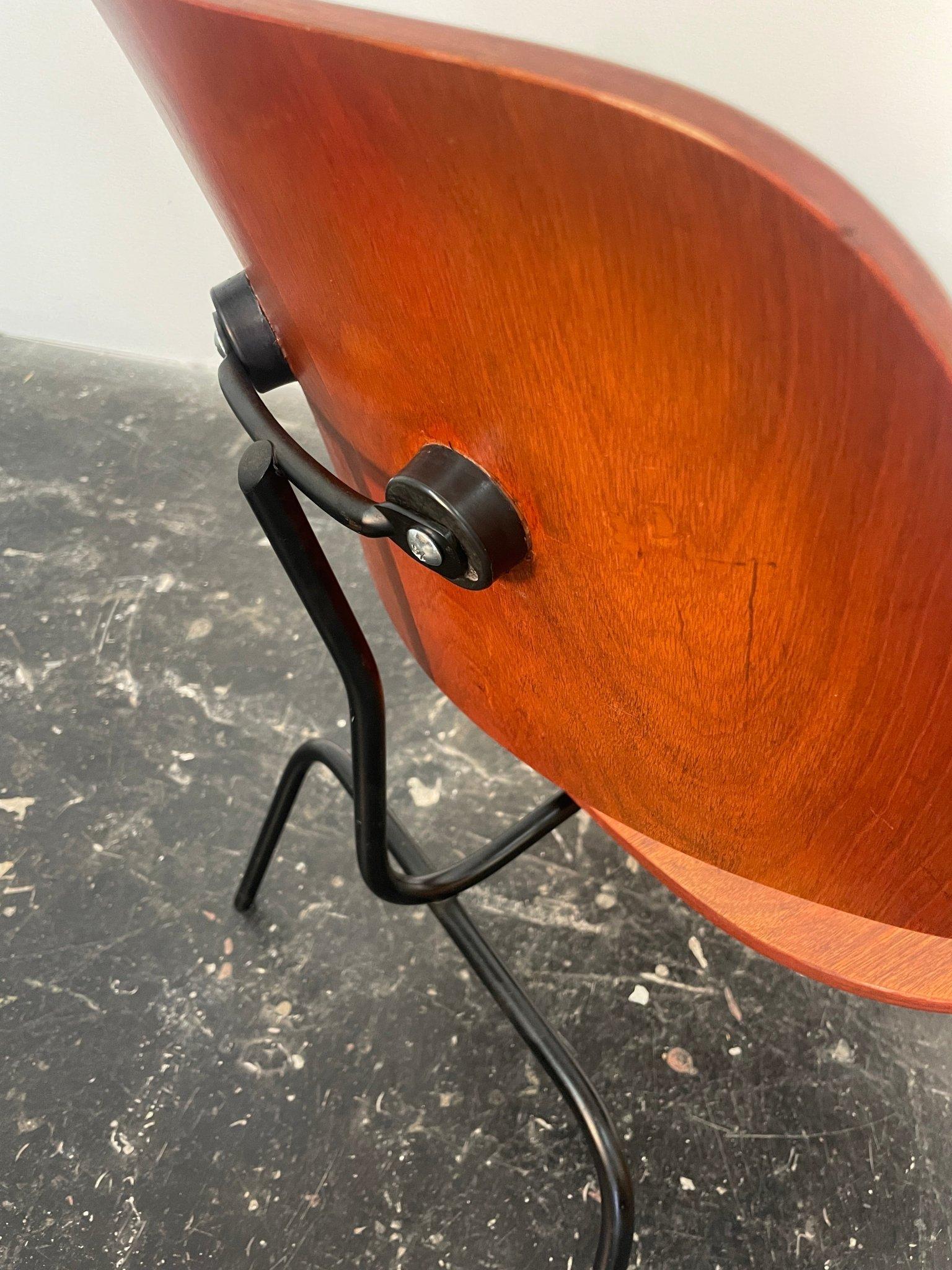 Mid-Century Modern Vintage Eames LCM , Lounge Chair Metal by Herman Miller