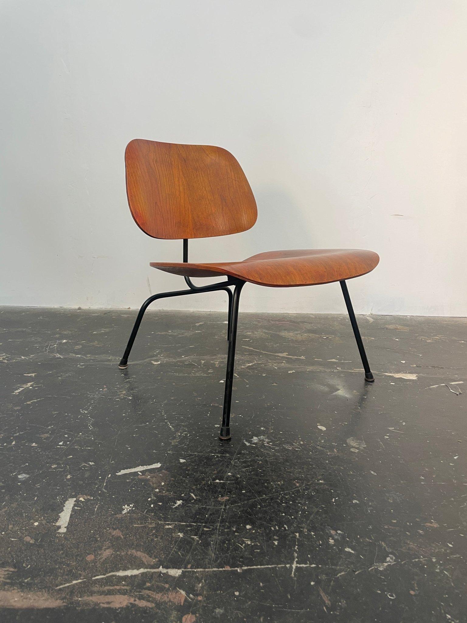 Mid-20th Century Vintage Eames LCM , Lounge Chair Metal by Herman Miller