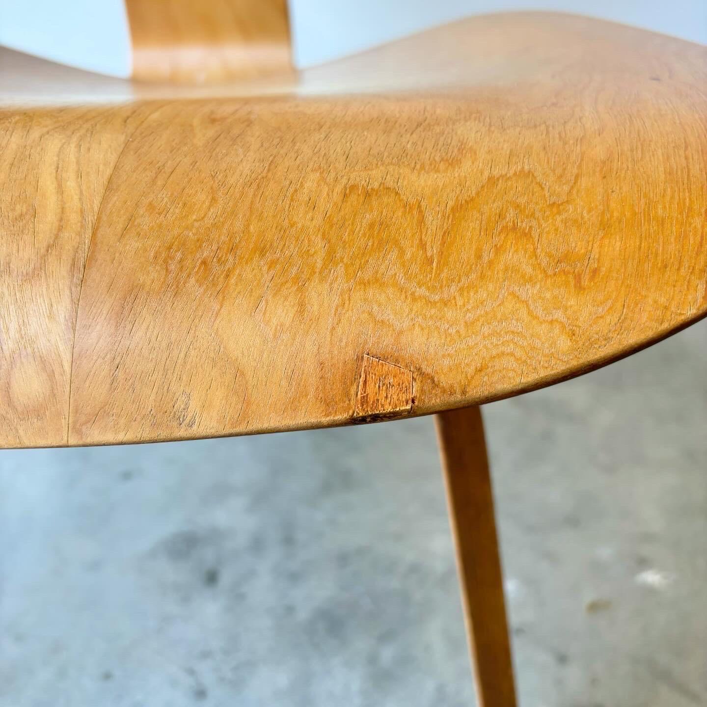 20th Century Vintage Eames LCW in Ash, Herman Miller, 1951