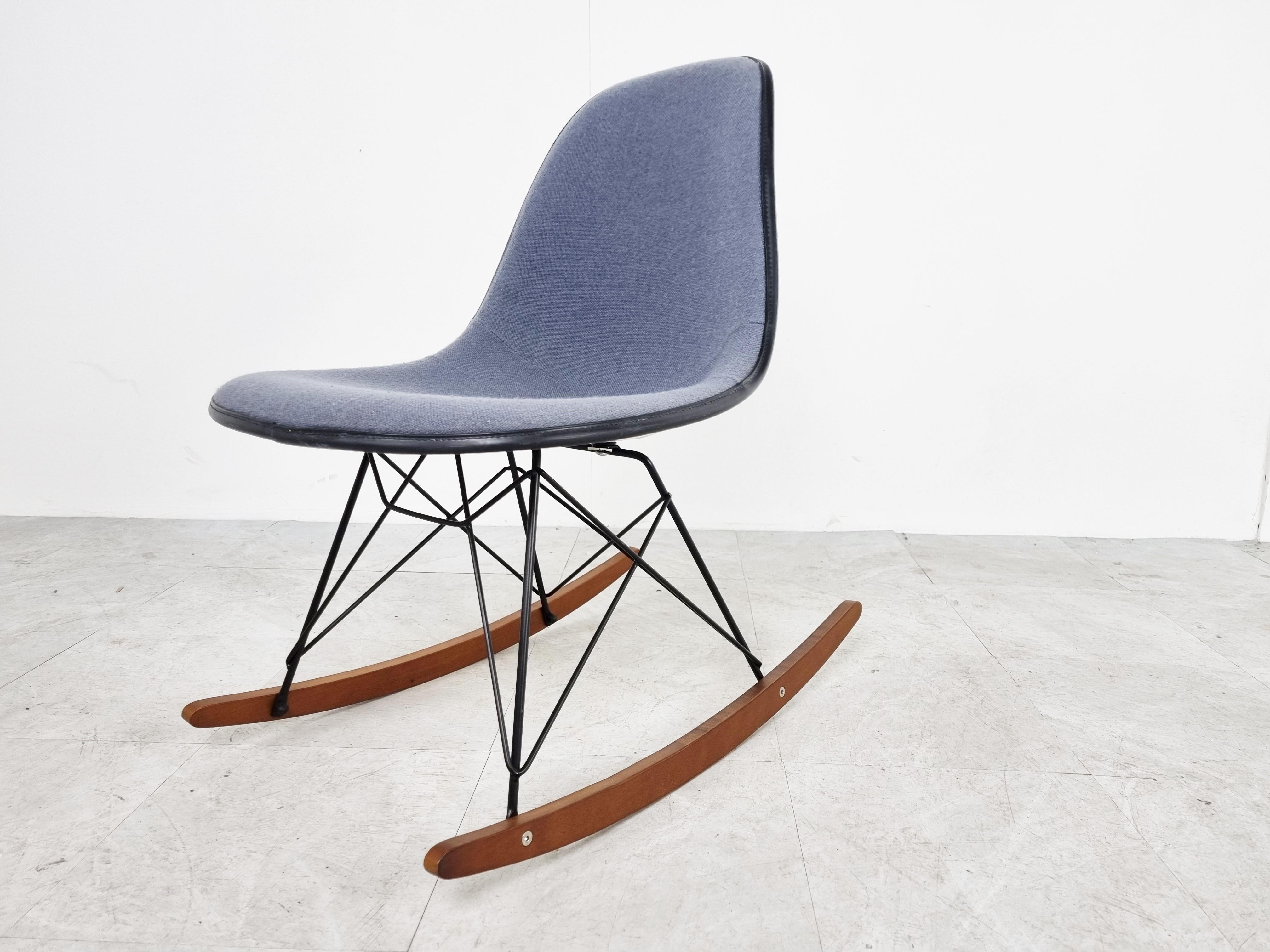 Late 20th Century Vintage Eames Rocking Chair for Herman Miller, 1970s