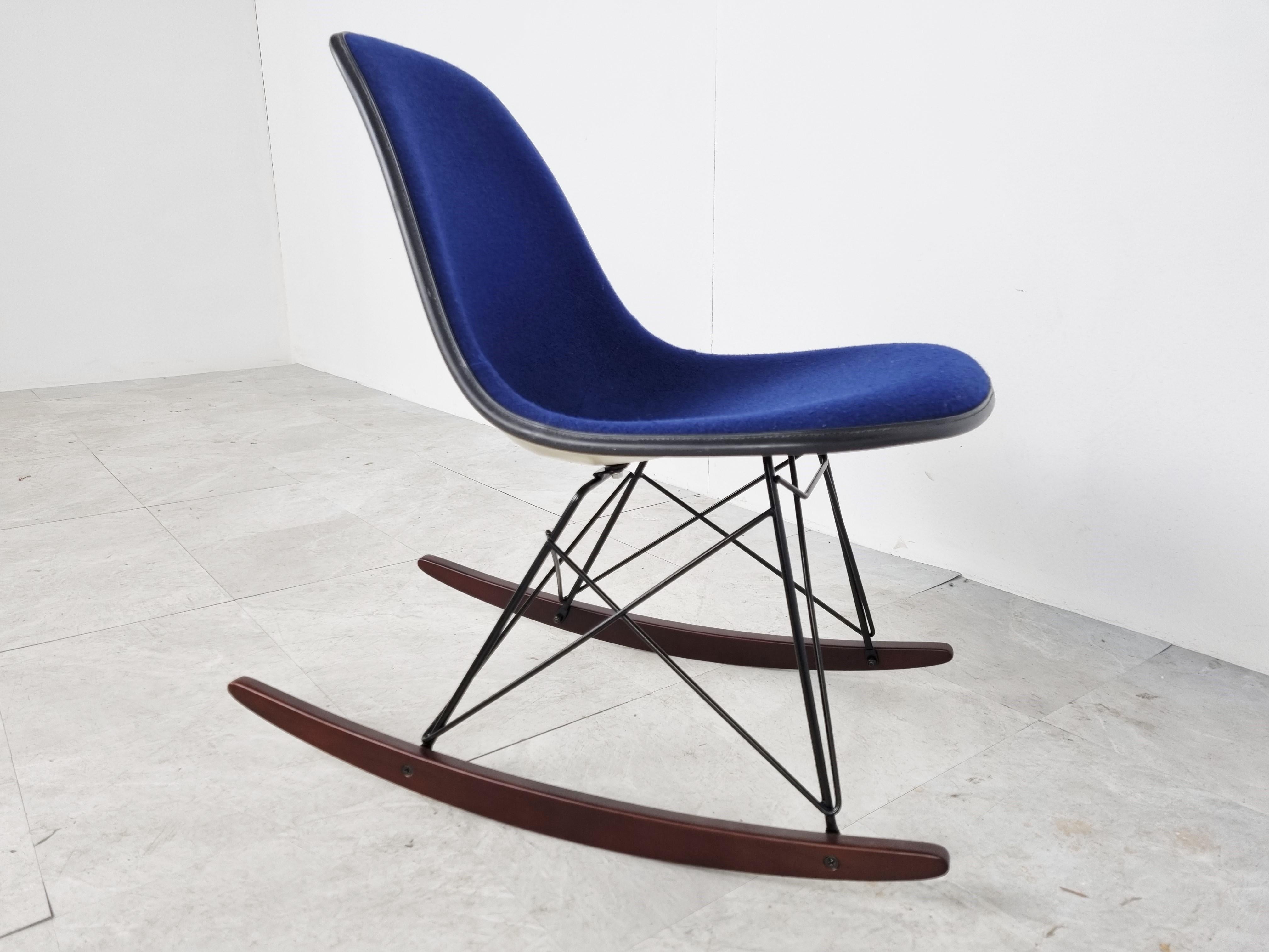 Late 20th Century Vintage Eames Rocking Chair for Herman Miller, 1970s