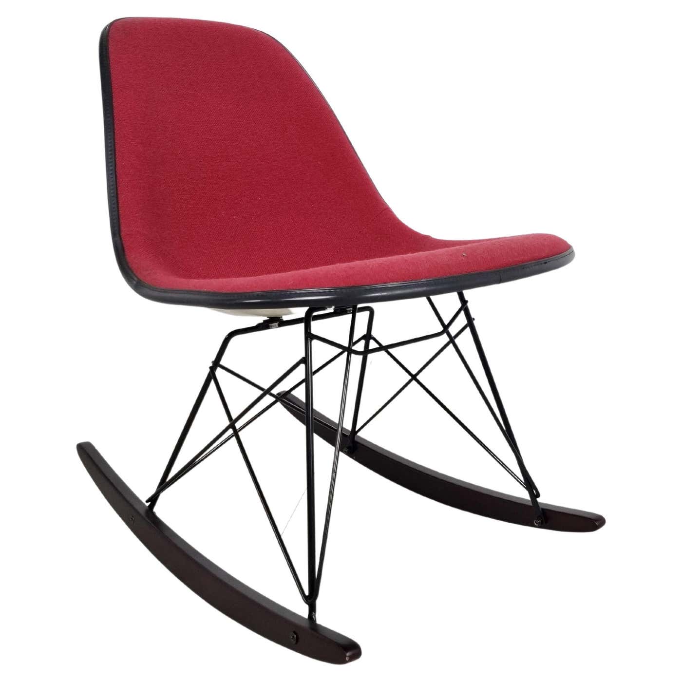 Vintage Eames Rocking Chair for Herman Miller, 1970s For Sale at 1stDibs