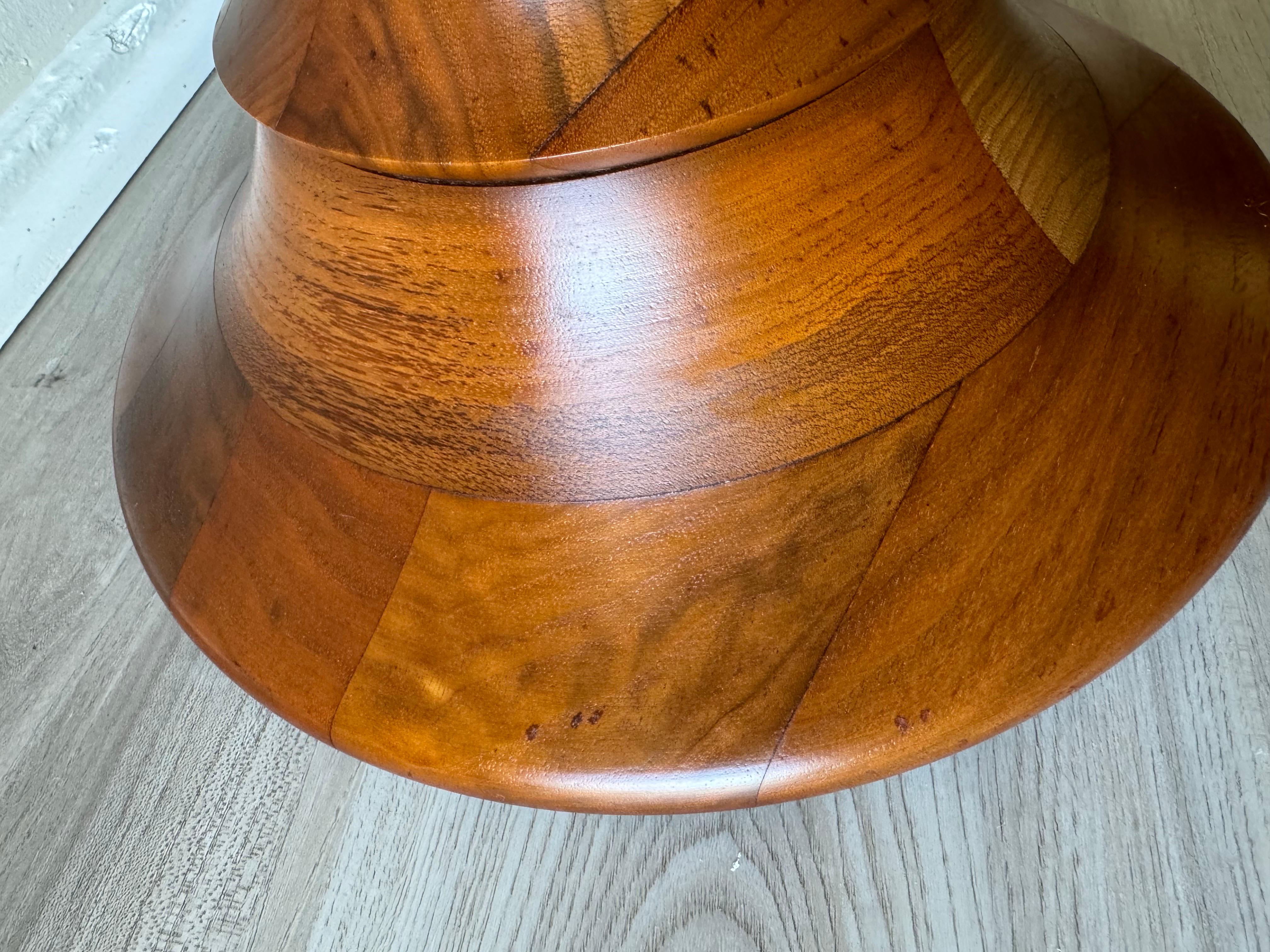 Vintage Eames Time Life Walnut Lounge Stool Model B In Good Condition In San Carlos, CA