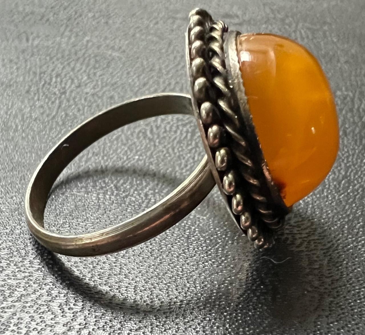 latvian ring with dangles