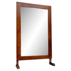 Antique Early 20th Century Boho Standing Floor Mirror