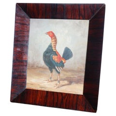 Used Early 20th Century Picture of a Cockerel