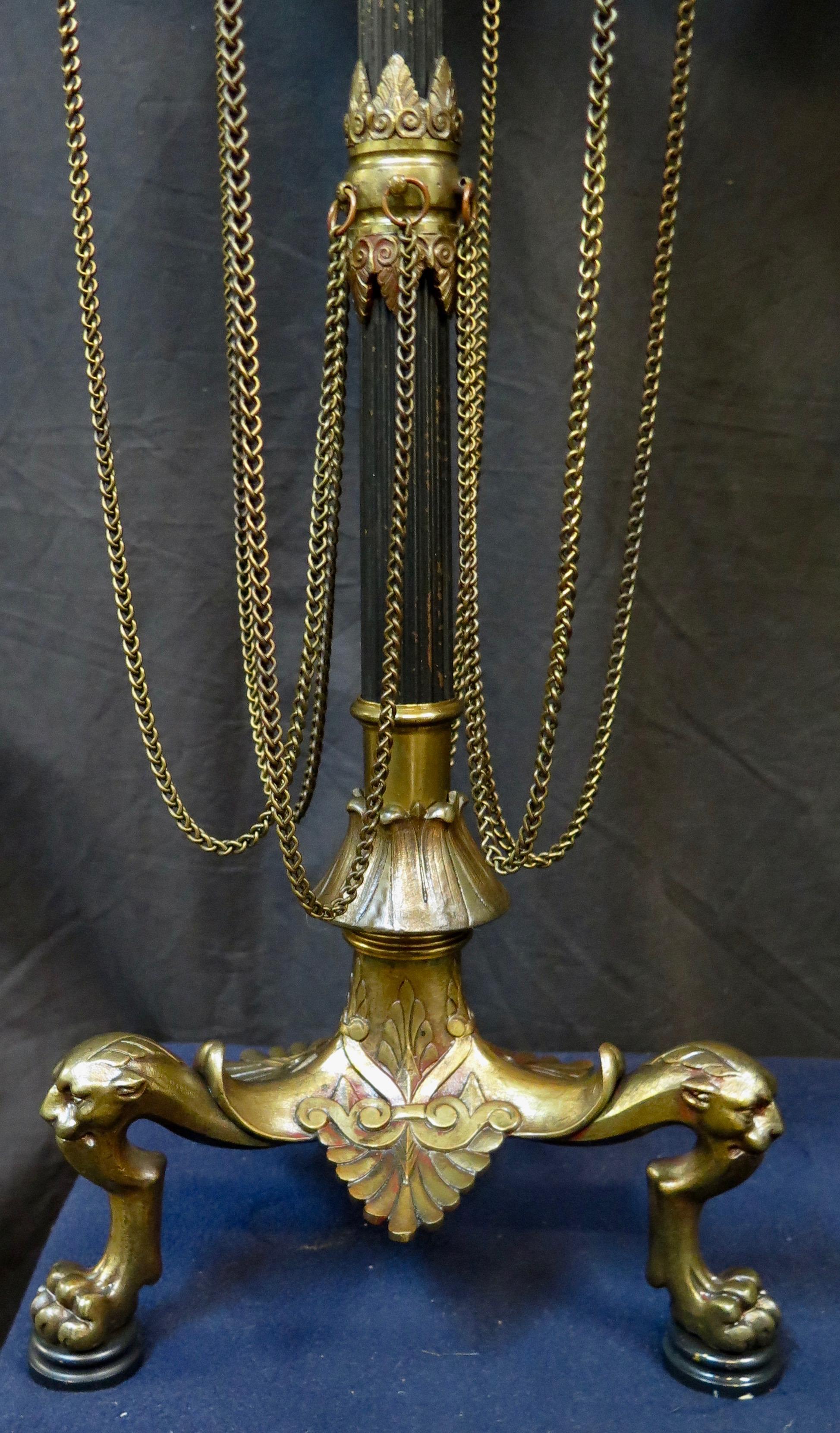 vintage candelabra lamp