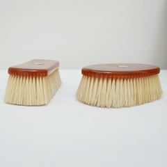 Vintage Early 20th Century Vanity Set in Original Leather Case