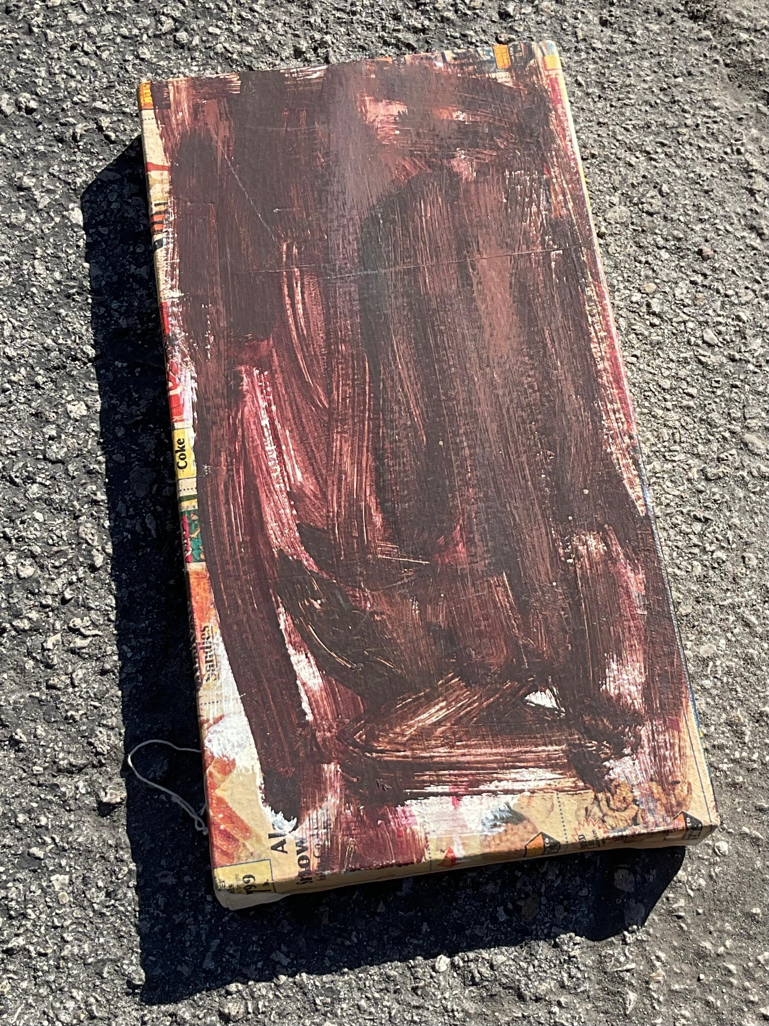 Mid-Century Modern Russell Christoffersen abstrait sur toile, début du 21e siècle en vente