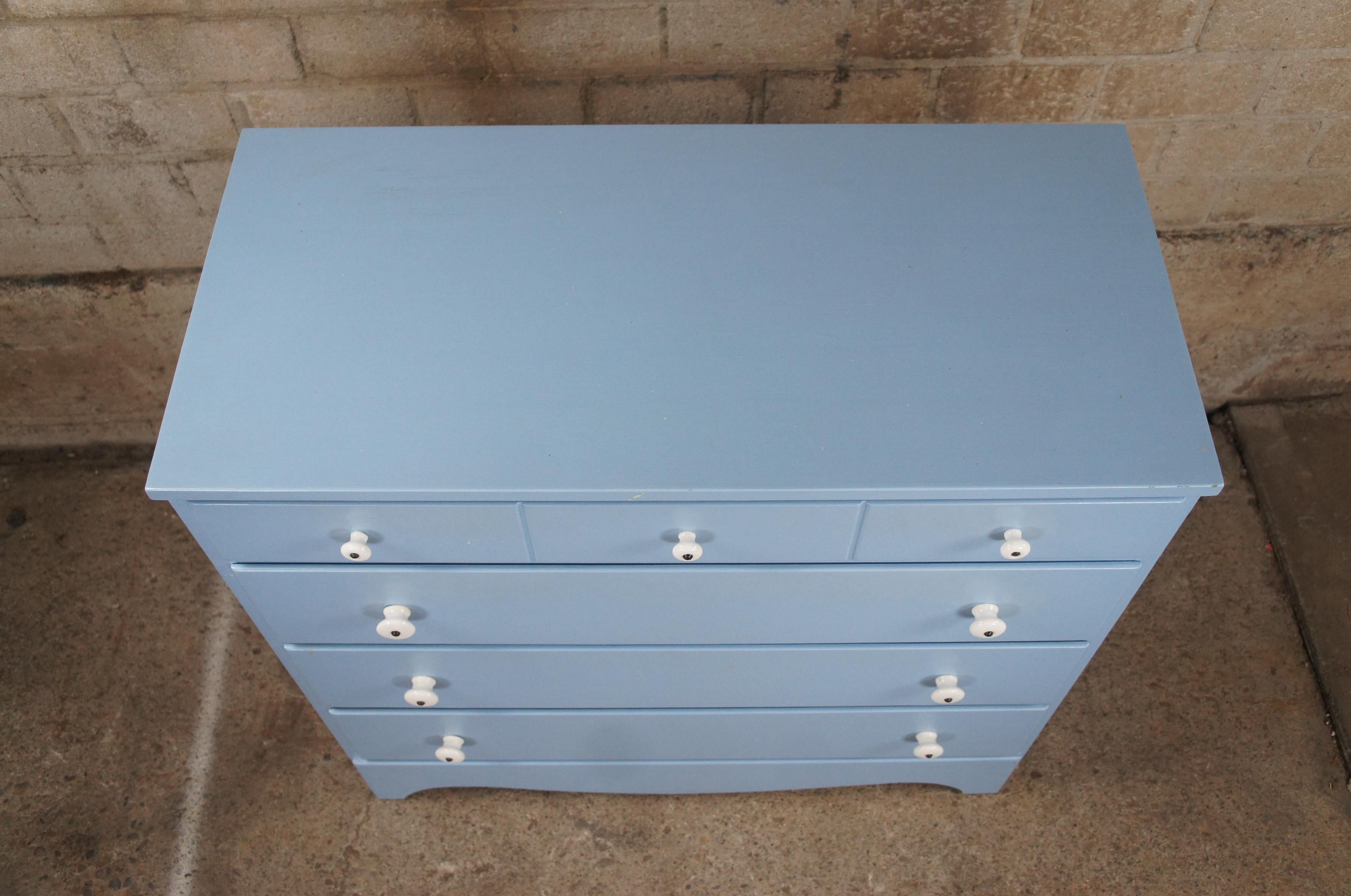 baby blue chest of drawers