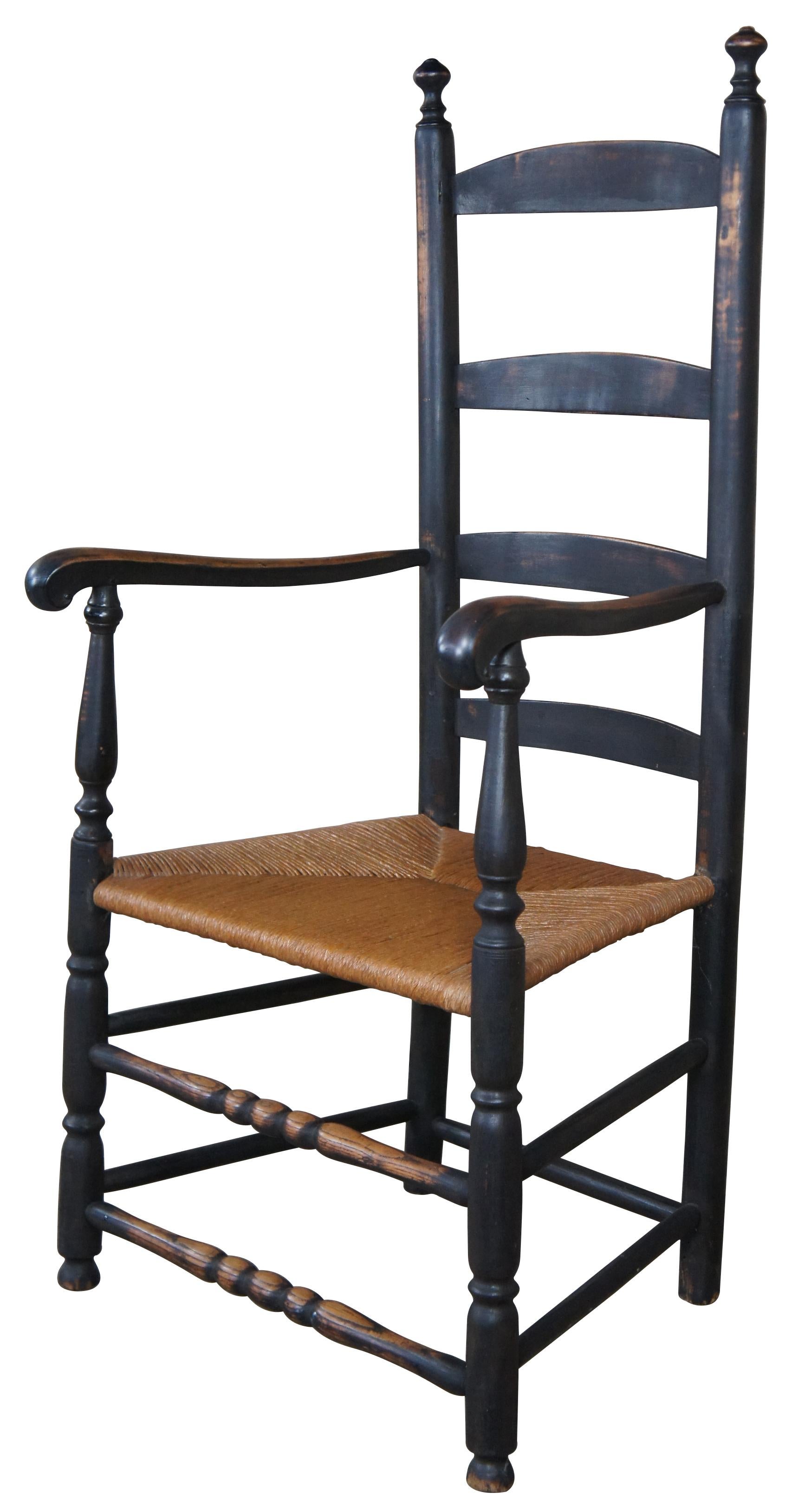 shaker chairs on wall