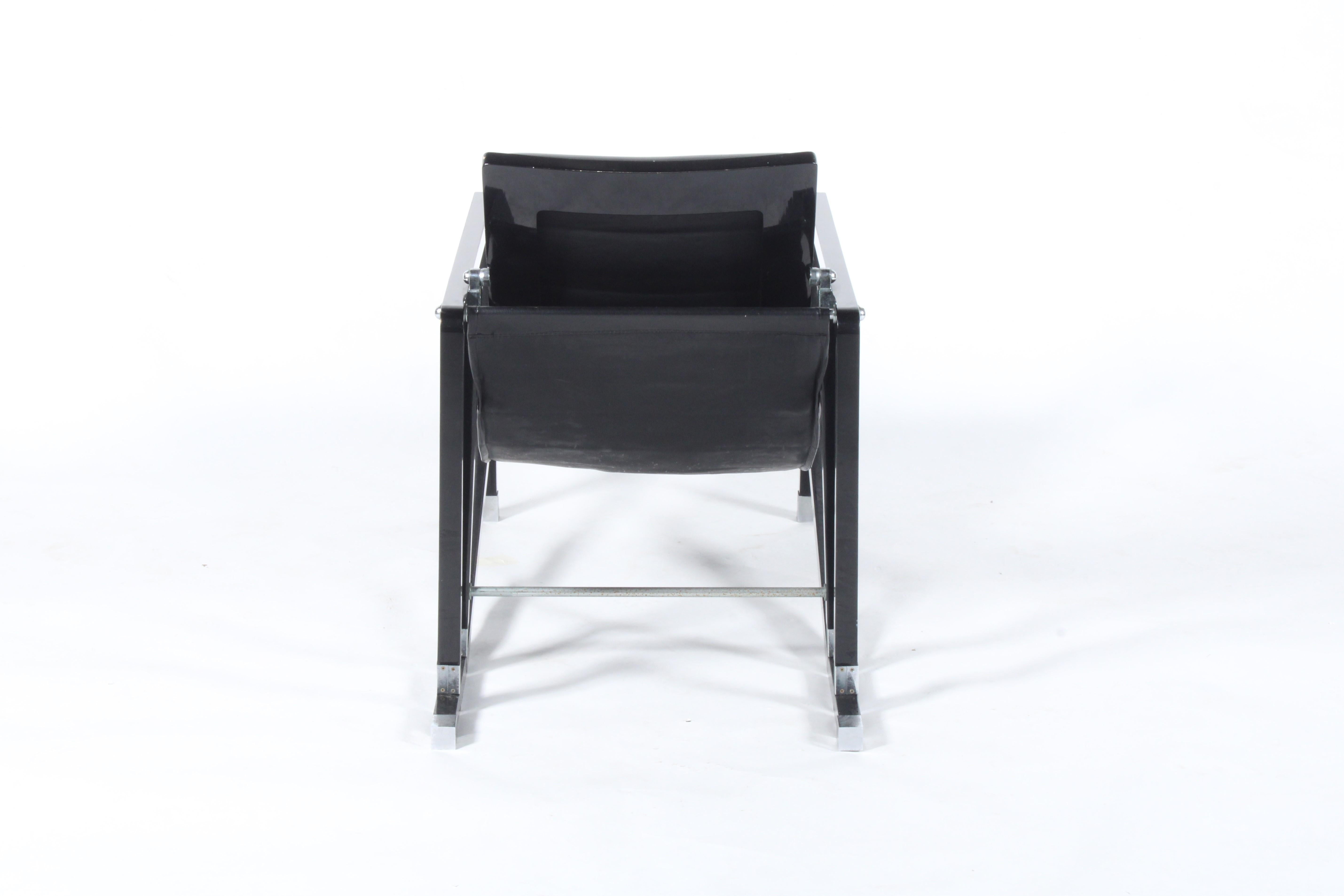 Chaise transat ancienne édition d'Eileen Gray pour Ecart International 3