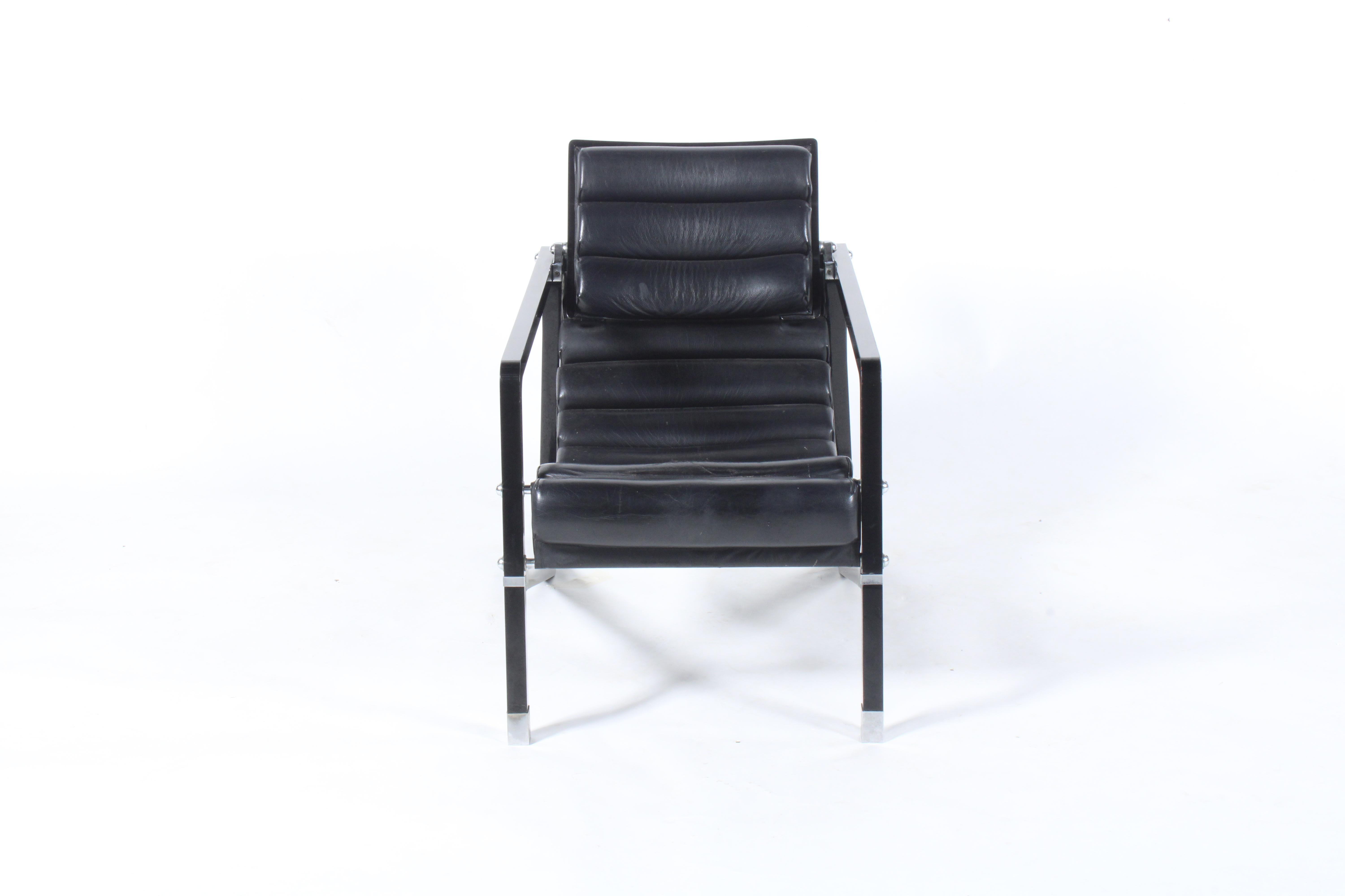 French Vintage Early Edition Transat Chair By Eileen Gray for Ecart International 