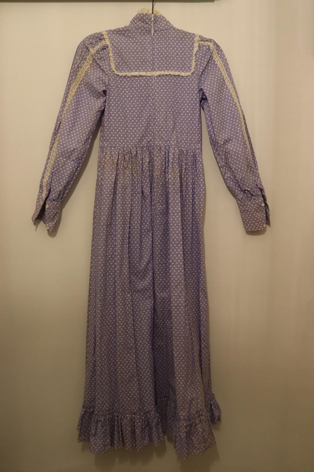 Vintage Early Laura Ashley Floral Dress For Sale 2