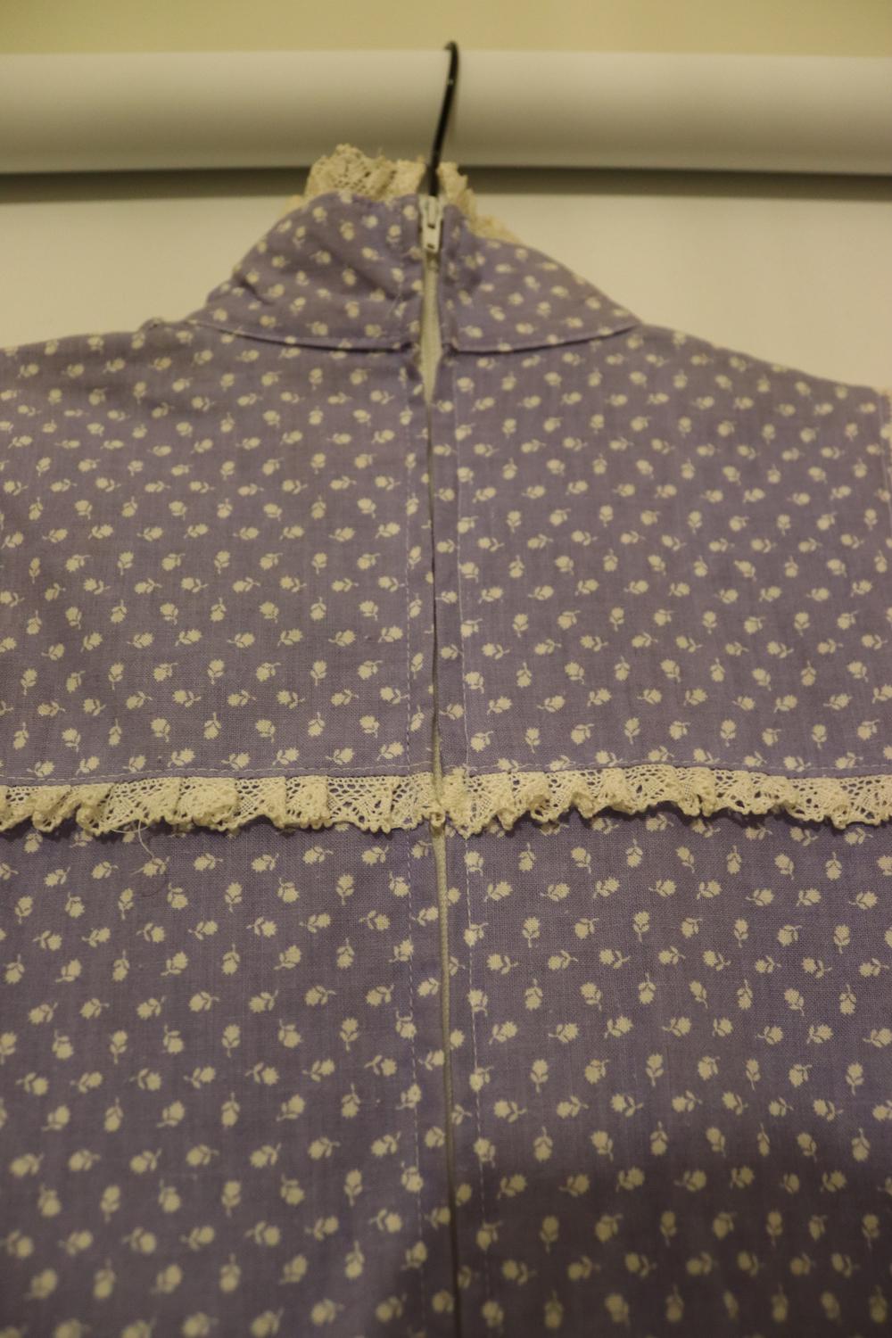 Vintage Early Laura Ashley Floral Dress For Sale 3