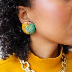 Boucles d'oreilles vintage, 1980