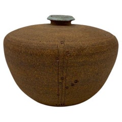 Vintage-Vase aus Steingutkeramik im Stil von David Cressey / Robert Maxwell