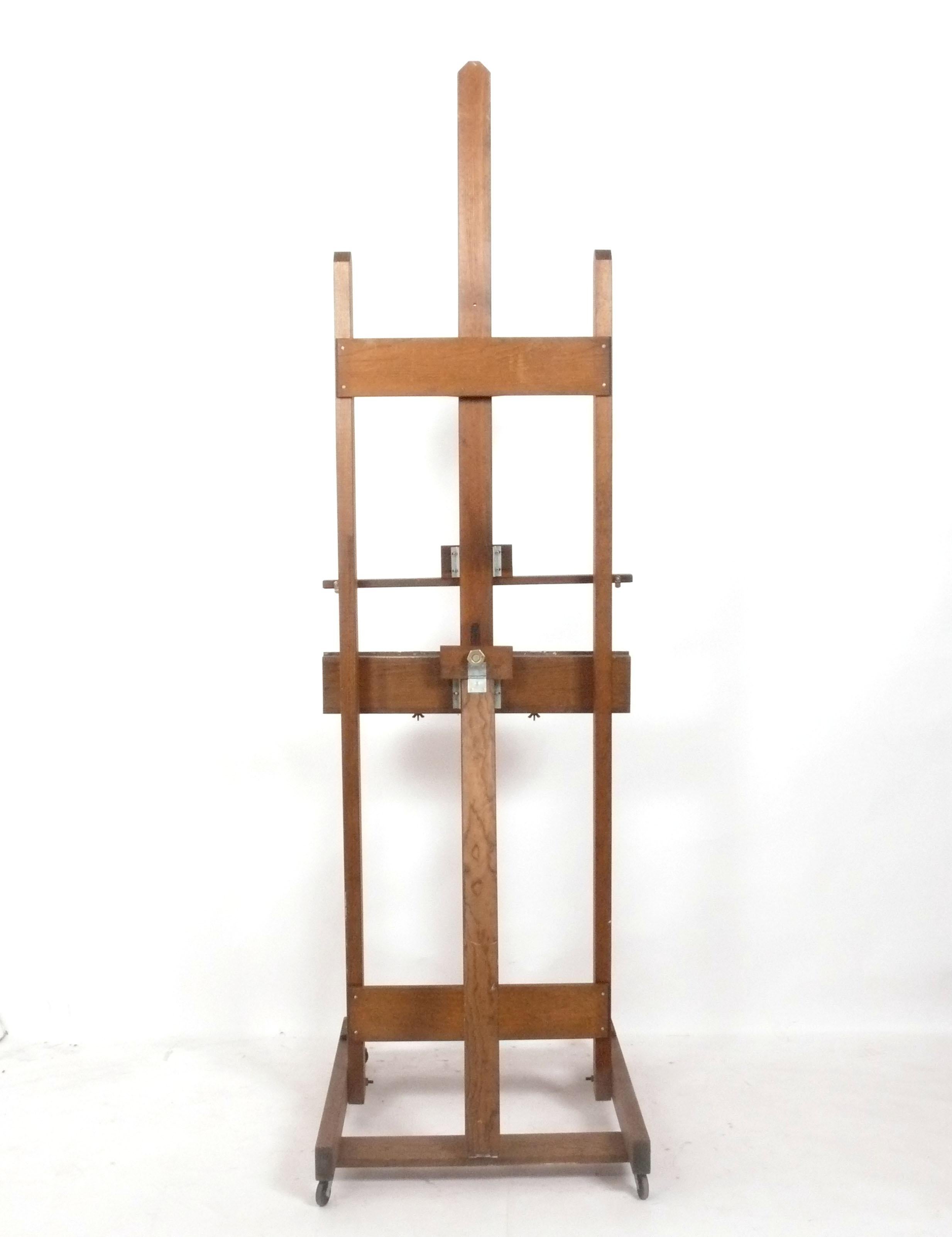 Caballete o soporte de TV vintage de Anco Estadounidense