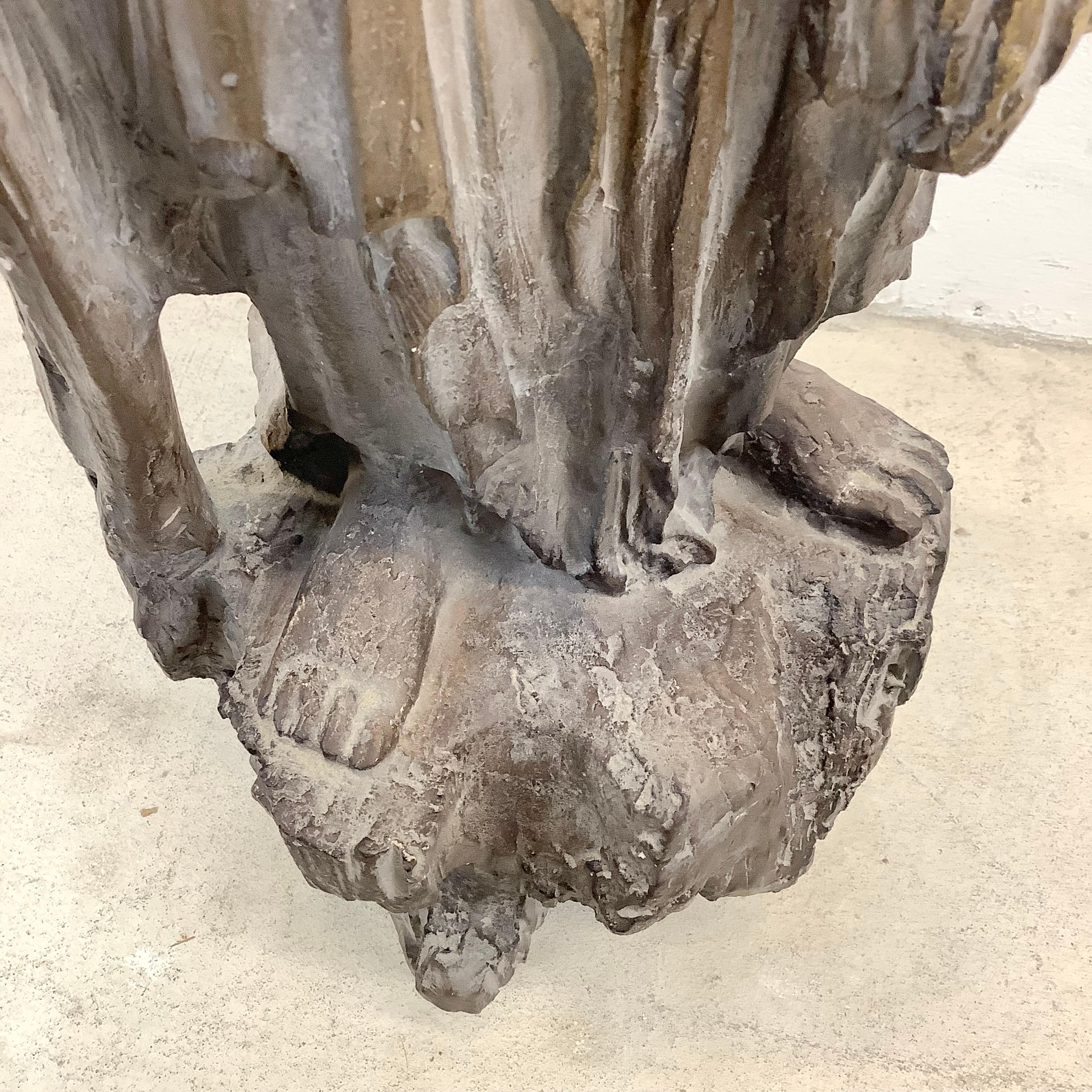 Vintage East Asian Quan Yin Goddess Sculpture from Austin Productions