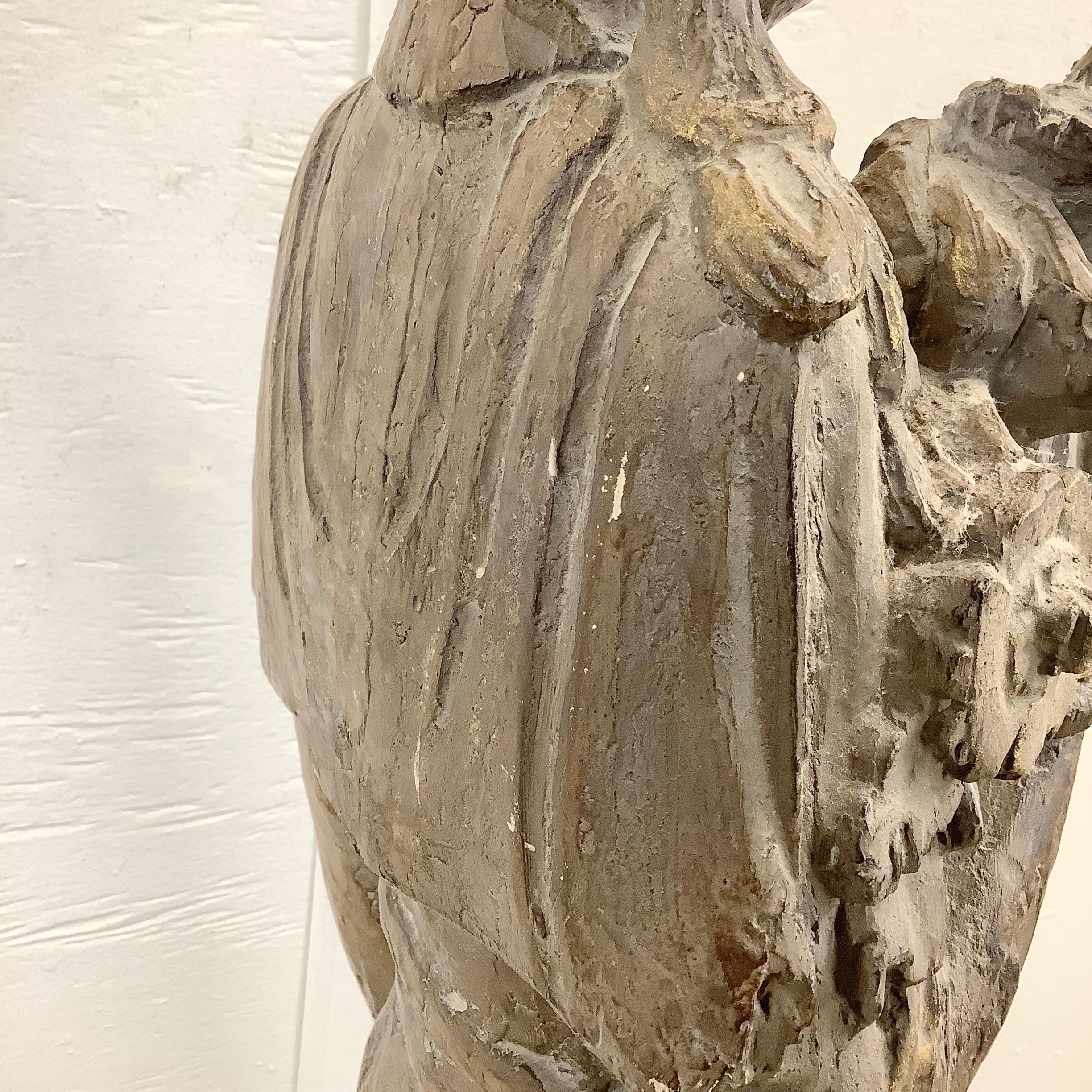 Vintage East Asian Quan Yin Goddess Sculpture from Austin Productions