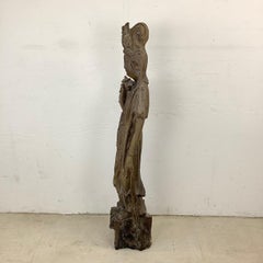 Vintage East Asian Quan Yin Goddess Sculpture from Austin Productions