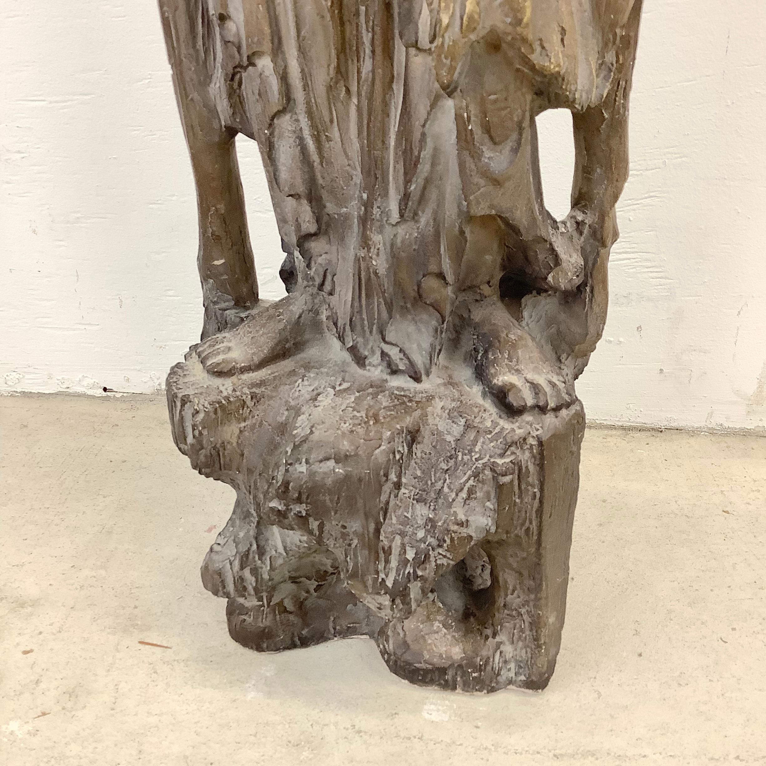 Vintage East Asian Quan Yin Goddess Sculpture from Austin Productions