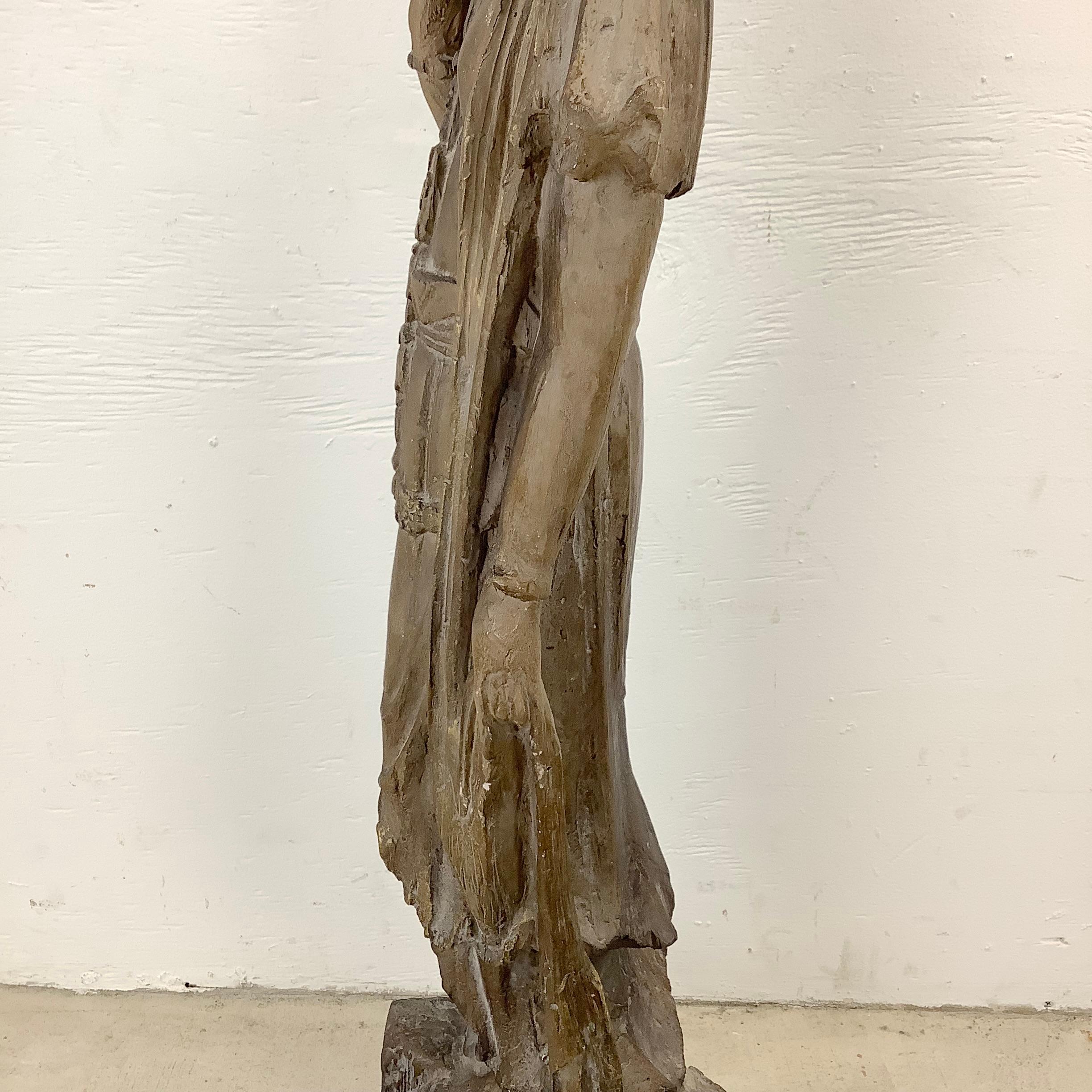 Vintage East Asian Quan Yin Goddess Sculpture from Austin Productions