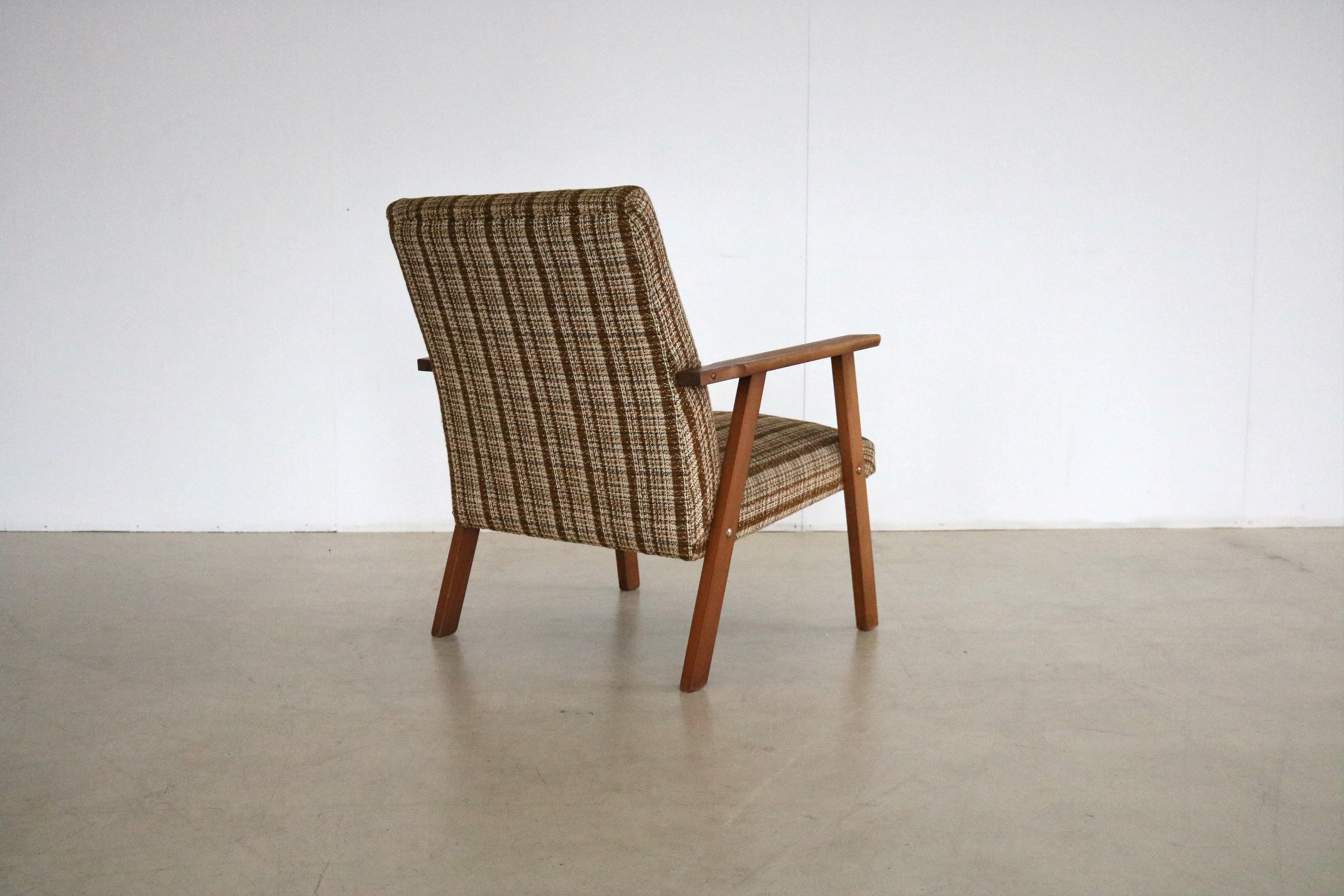 Mid-20th Century Vintage Easy Chair Armchair 60s Danish '2'