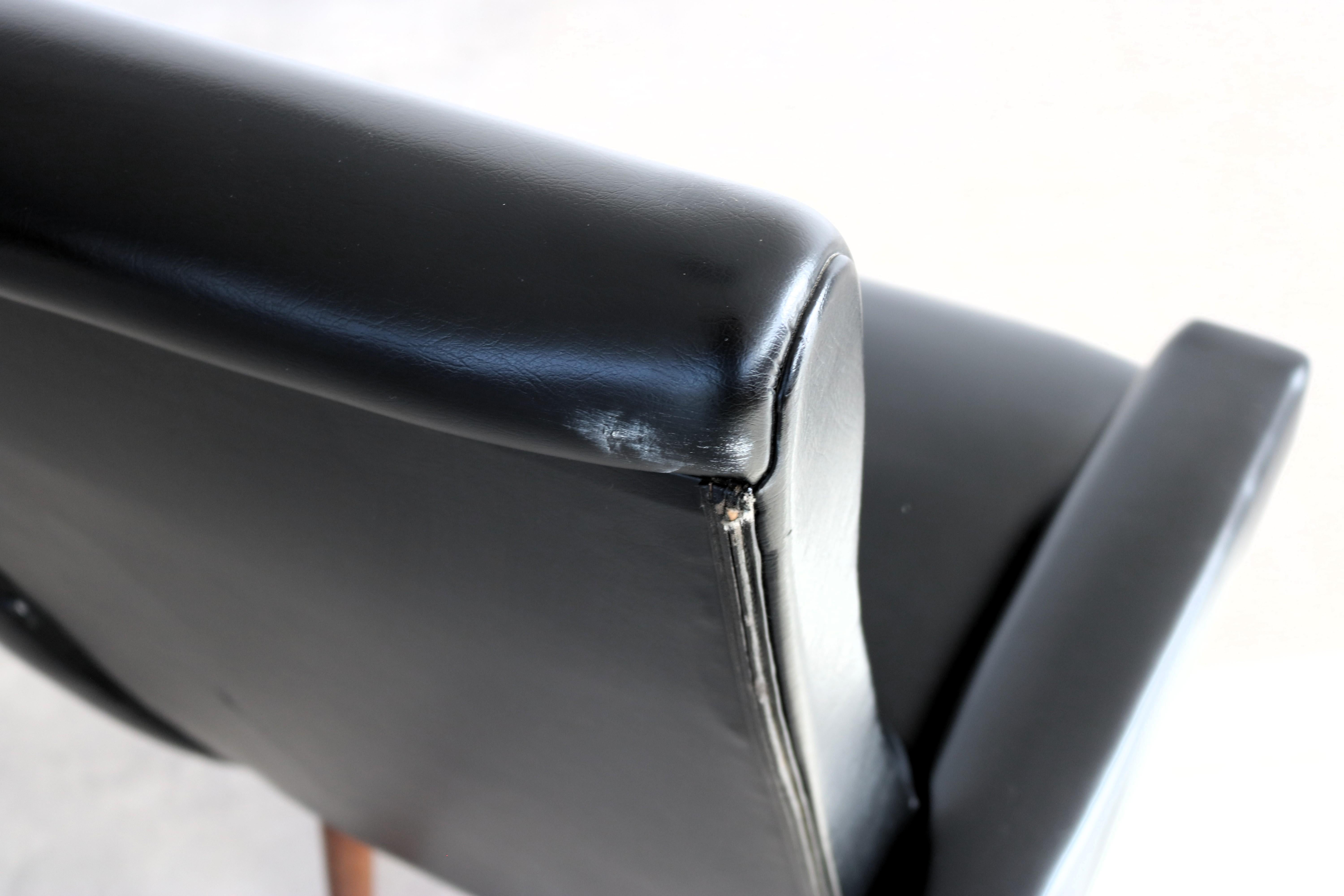 vintage easy chair  armchair  60s  Danish For Sale 3