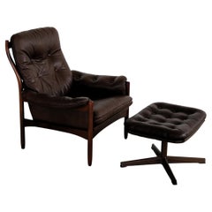 vintage easy chair  armchair  G-Mobel  Sweden 