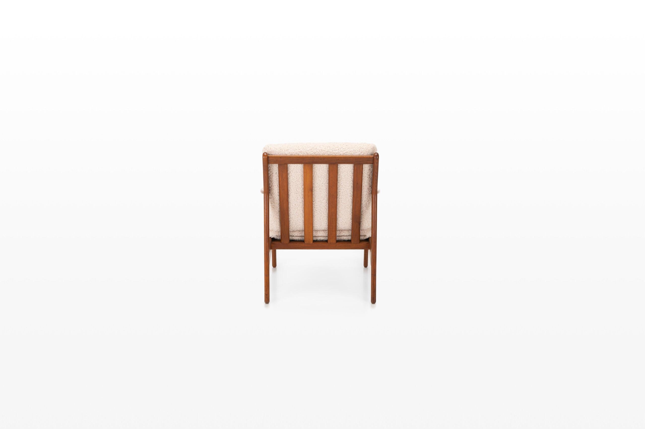 Vintage Easy Chair by Poul Volther for Fdb Mobler, Denmark 1960s In Good Condition In Ranst, VAN