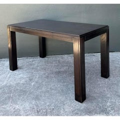 Vintage Ebony Parsons Desk