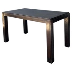 Vintage Ebony Parsons Desk