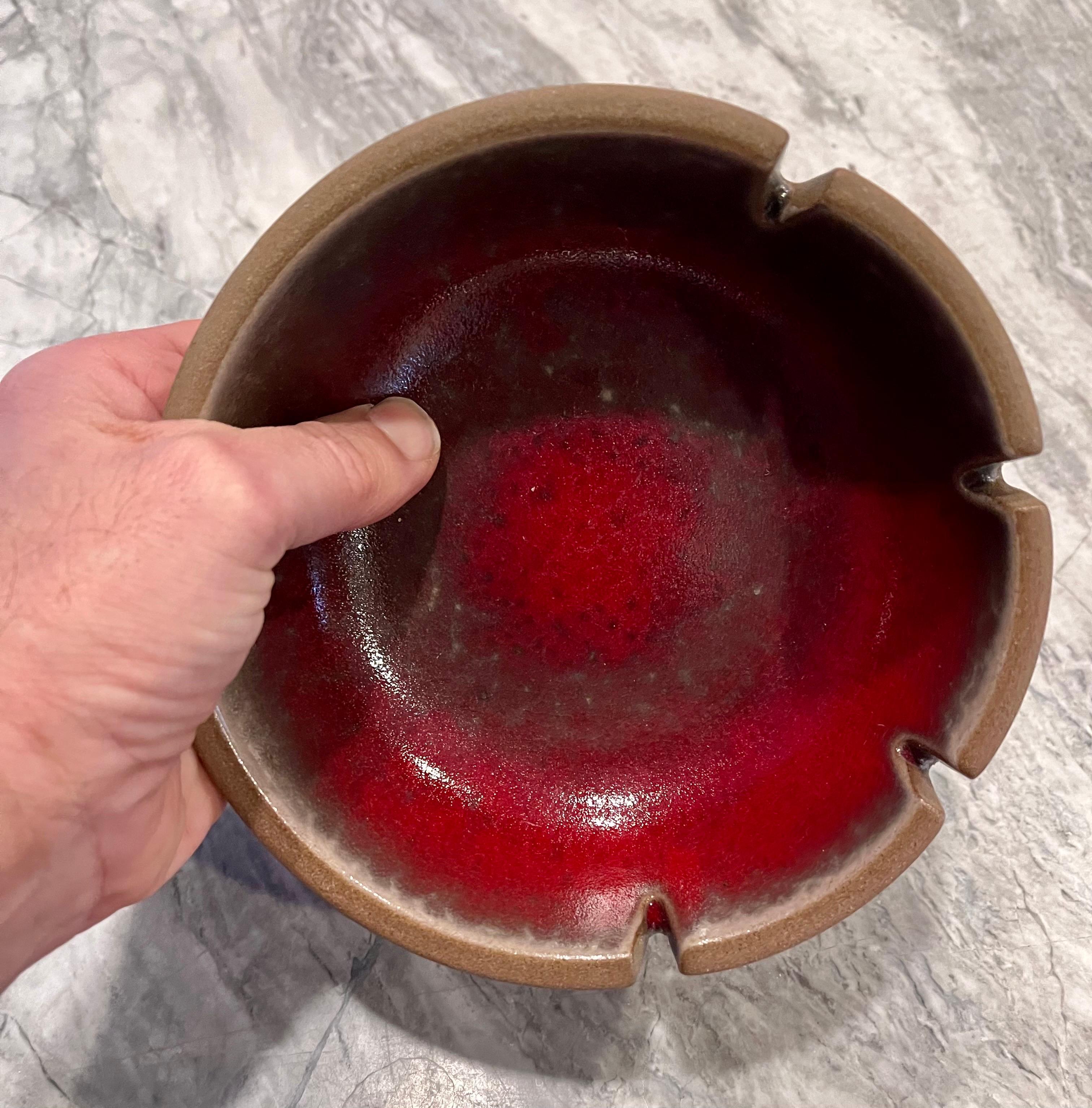 Americano Posacenere vintage di Edith Heath  / Catchall di Heath Ceramics in vendita