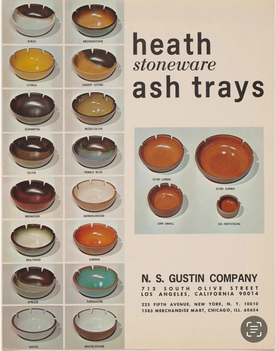 Posacenere vintage di Edith Heath  / Catchall di Heath Ceramics in vendita 1