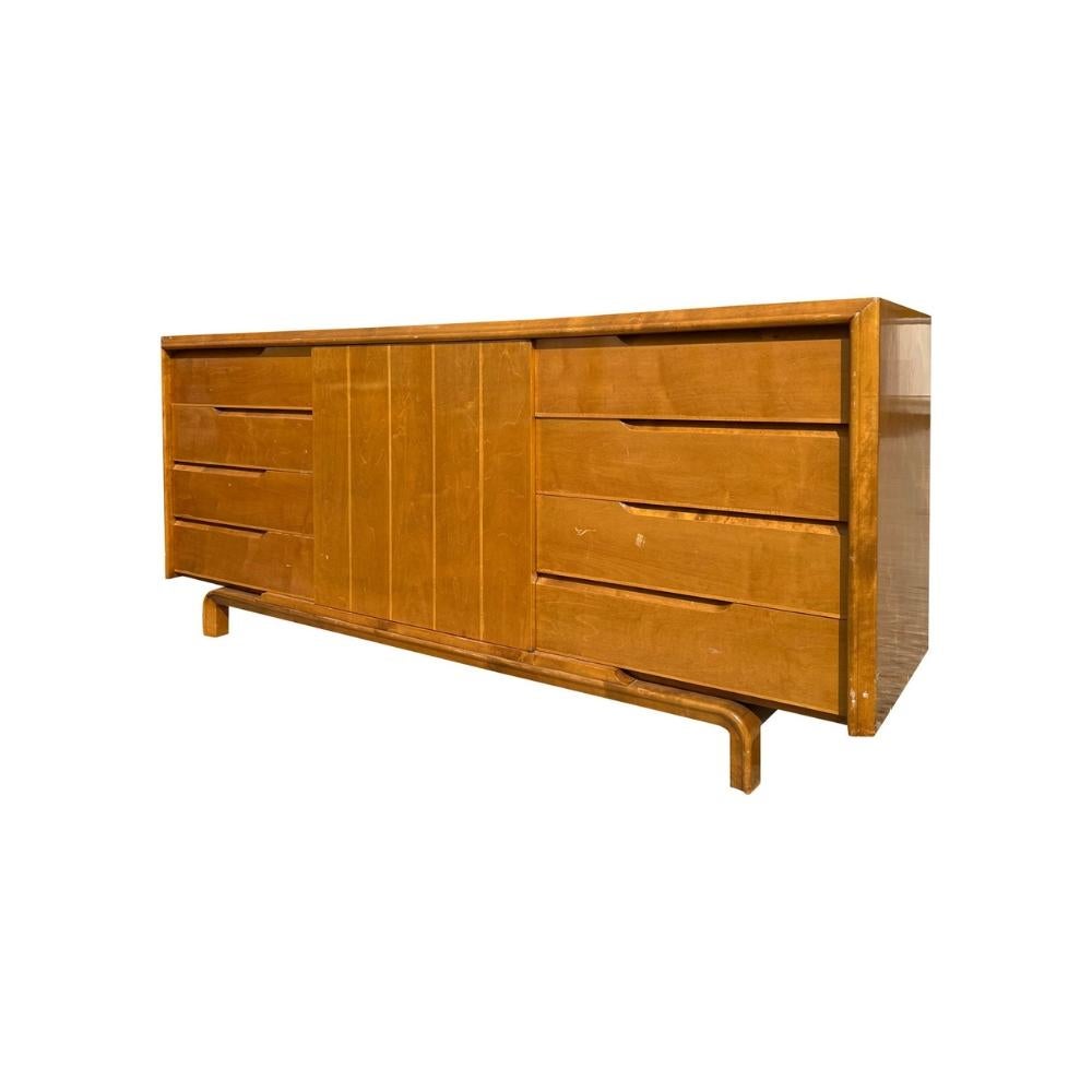 Mid-20th Century Vintage Edmond Spence Swedish Credenza or Long Dresser Mid Century Modern Style For Sale