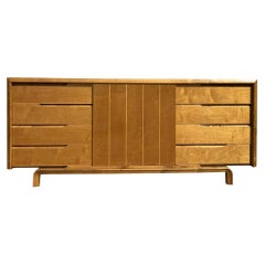 Vintage Edmond Spence Swedish Credenza or Long Dresser Mid Century Modern Style
