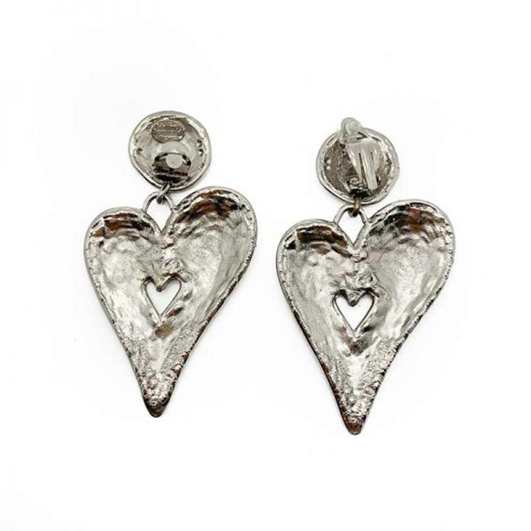 FunandBaubles - Boucles d’oreilles coeur or martelé
