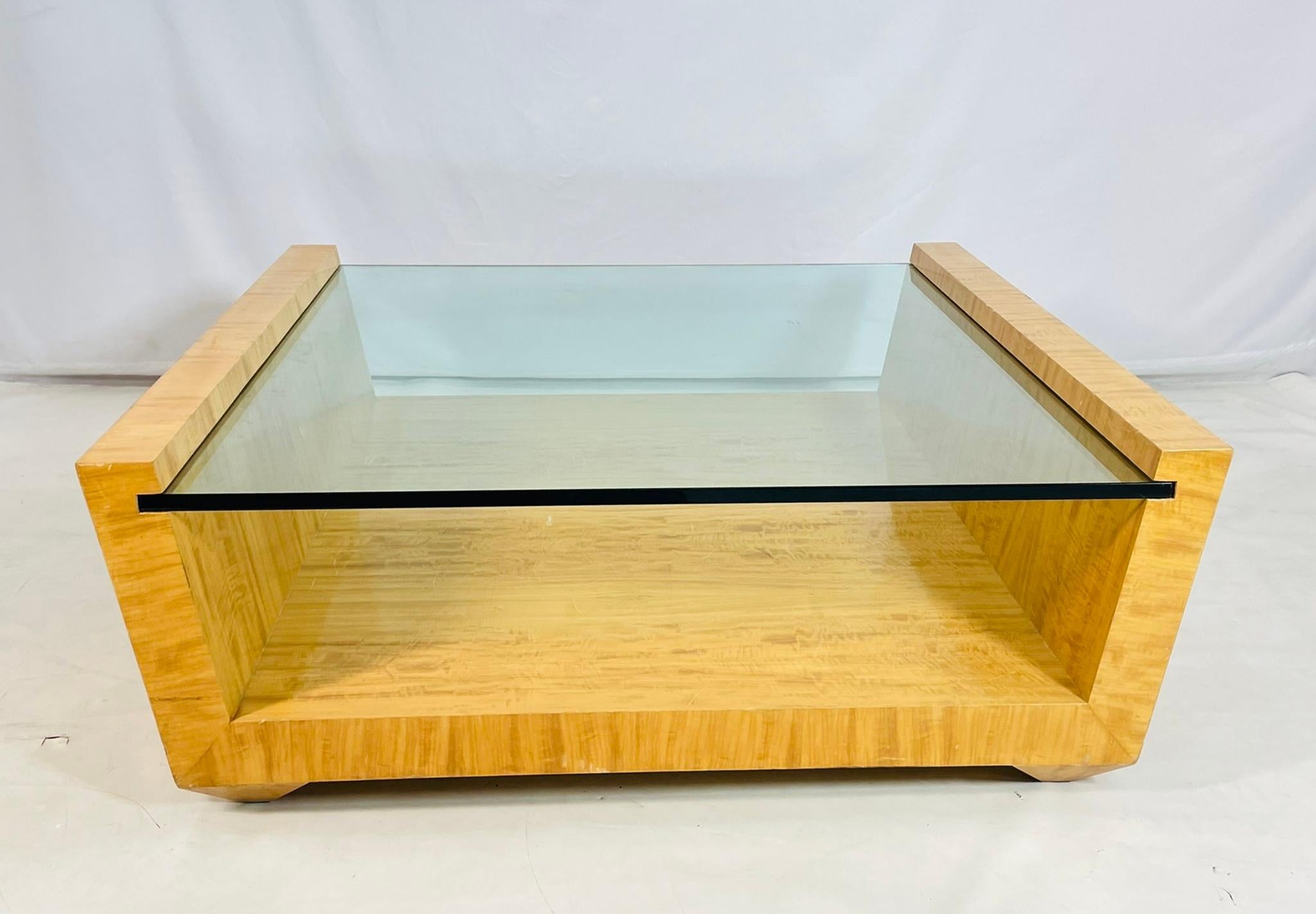 Fin du 20e siècle Table basse vintage Edward Nieto 