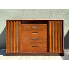 Vintage-Sideboard mit Schiebetüren von Edward Wormley für Dunbar